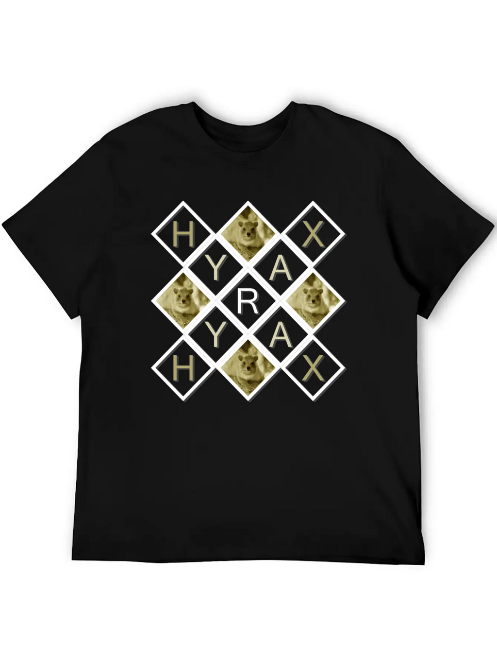 Hyrax Design Stylish Everyday T-Shirt – Unisex Basic Cotton Tee