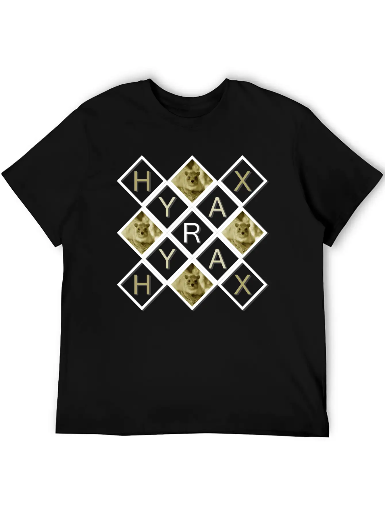 Hyrax Design Stylish Everyday T-Shirt – Unisex Basic Cotton Tee