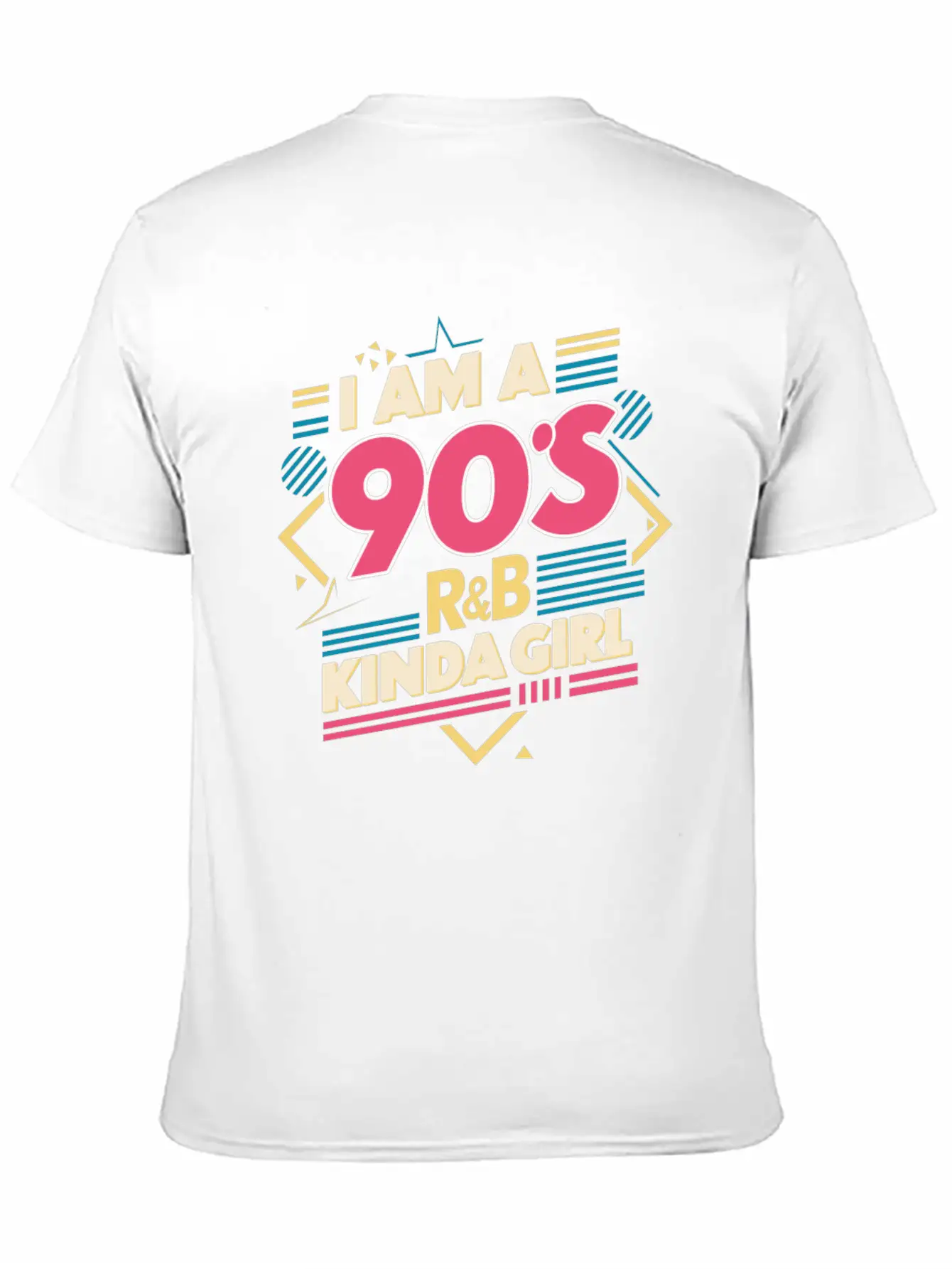 I Am A 90s R&B Kinda Girl Timeless Short Sleeve Tee – Comfy And Minimalist Design