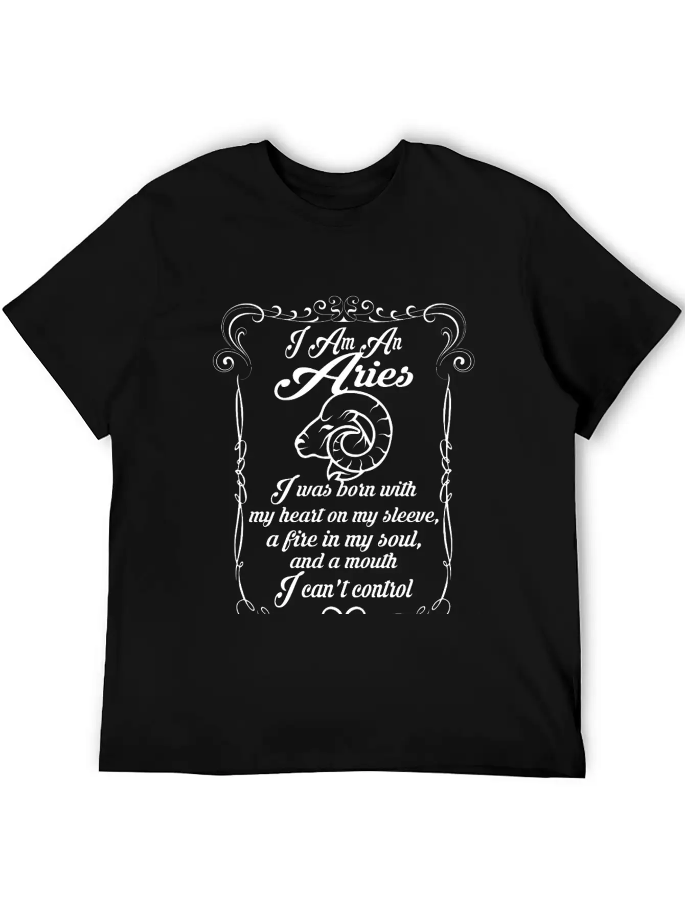I Am A Aries Classic Cotton Tee – Unisex Comfort For Any Season