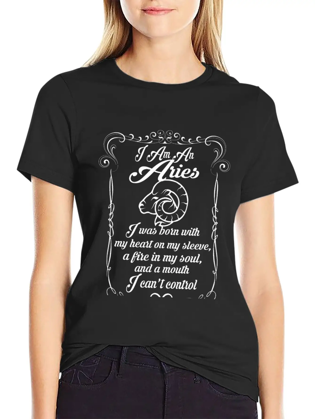 I Am A Aries Classic Cotton Tee – Unisex Comfort For Any Season