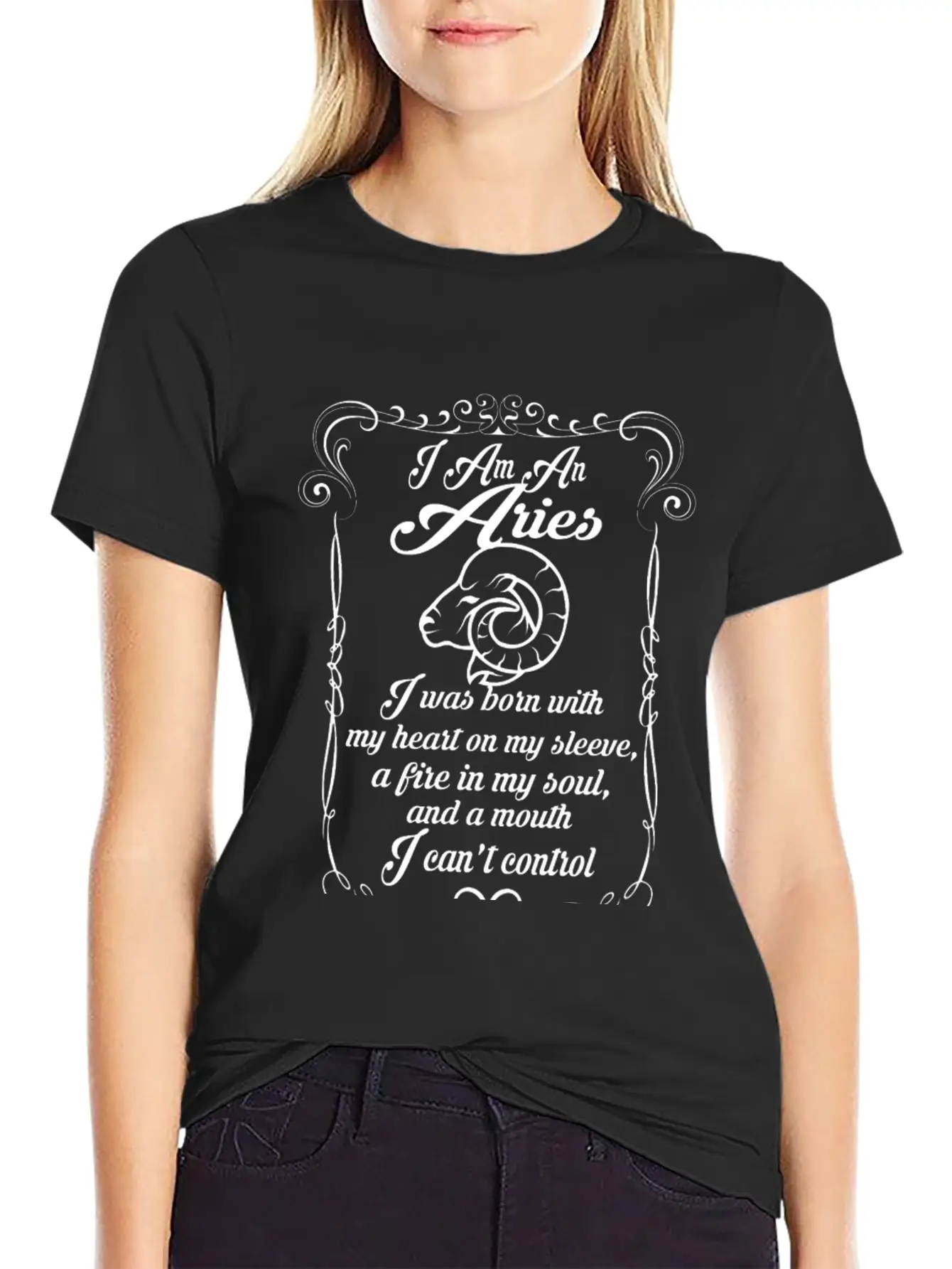 I Am A Aries Classic Cotton Tee – Unisex Comfort For Any Season