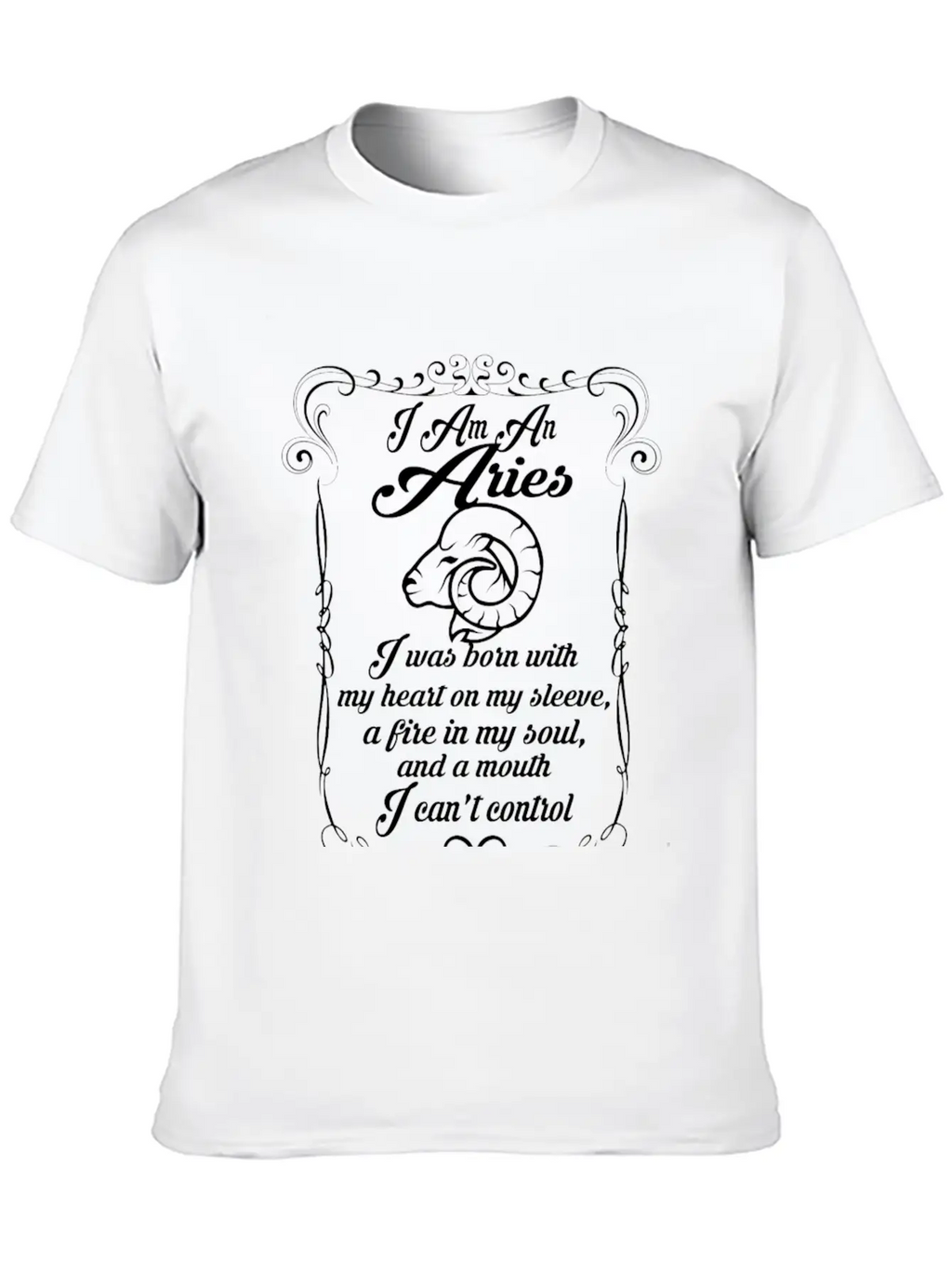 I Am A Aries Classic Cotton Tee – Unisex Comfort For Any Season