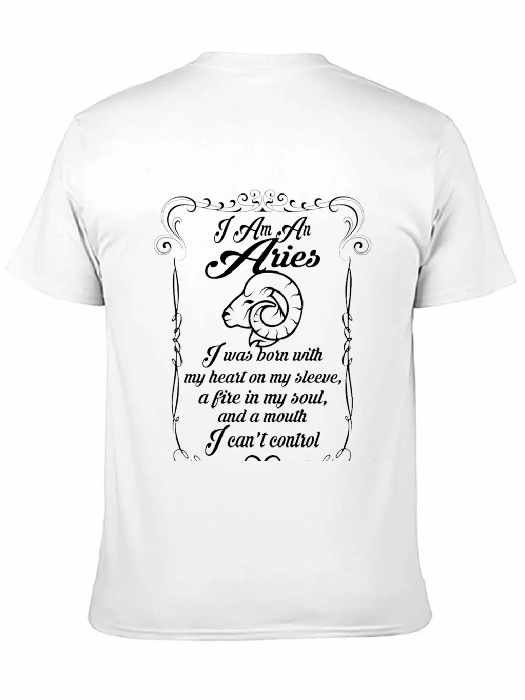 I Am A Aries Classic Cotton Tee – Unisex Comfort For Any Season