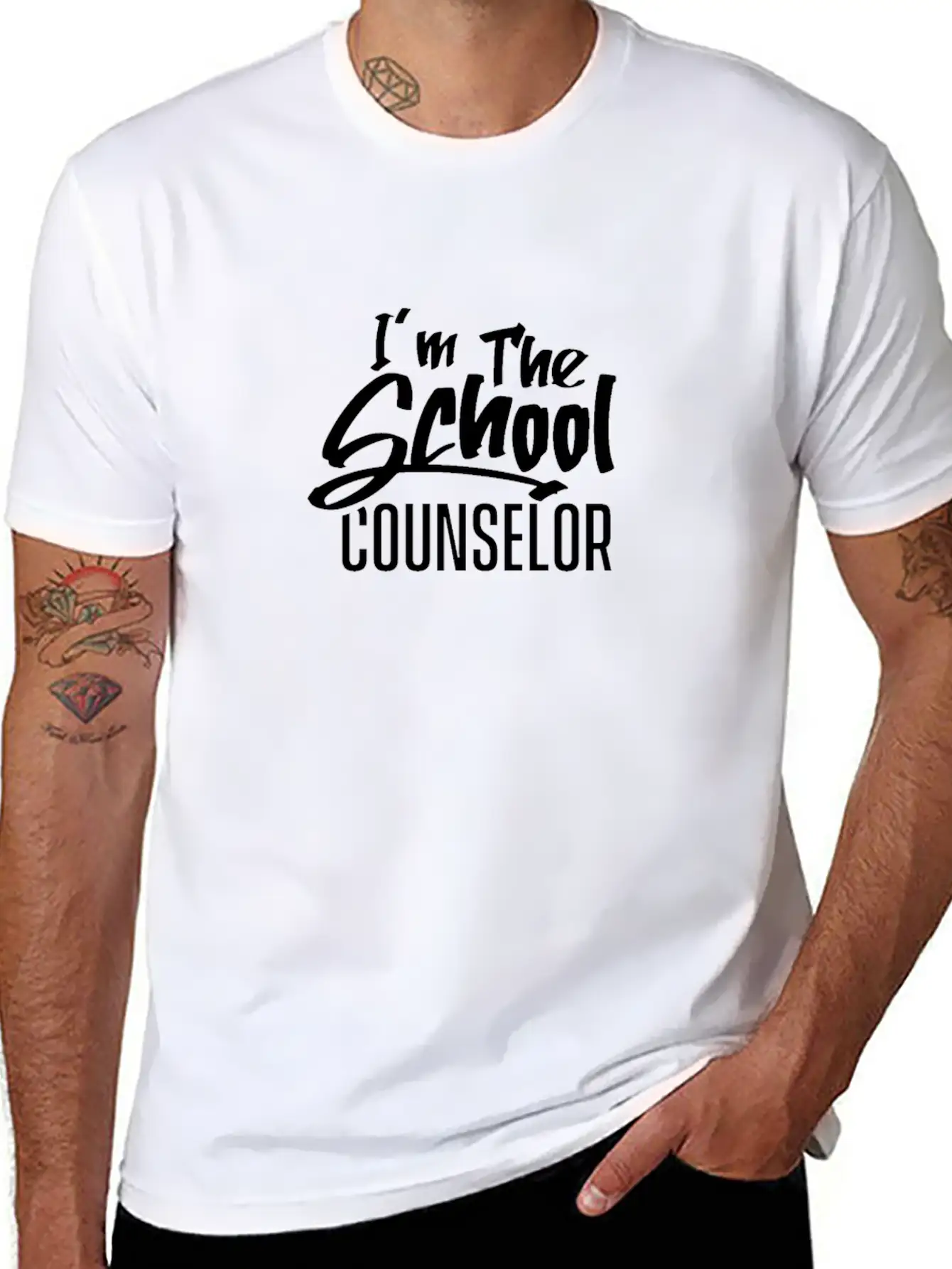 I Am A Counselling Teacher Job School Counselor Unisex Casual T-Shirt – Clean Design For Daily Comfort