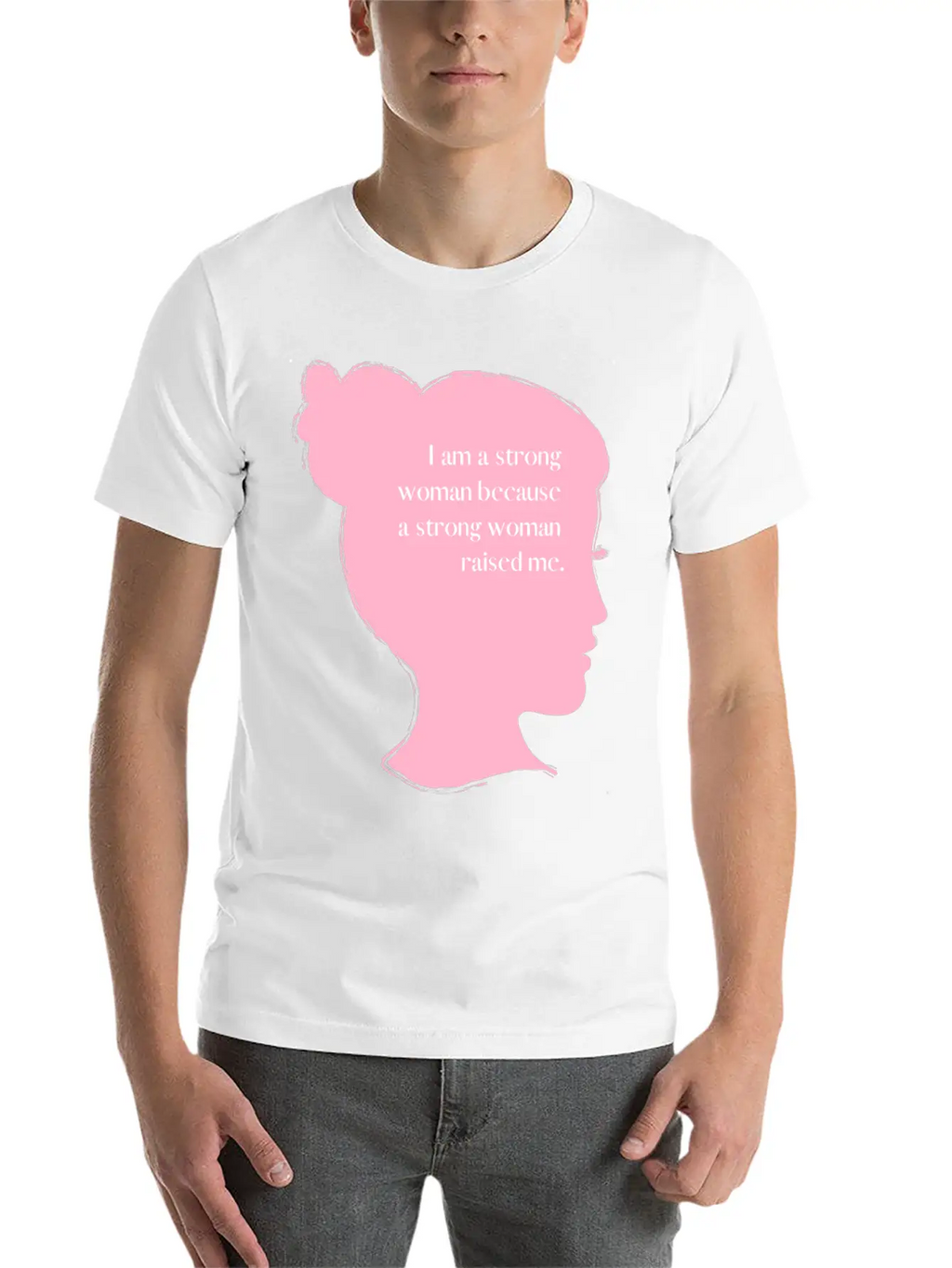 I Am A Strong Woman Basic Graphic T-Shirt – Daily Comfort In Soft Cotton