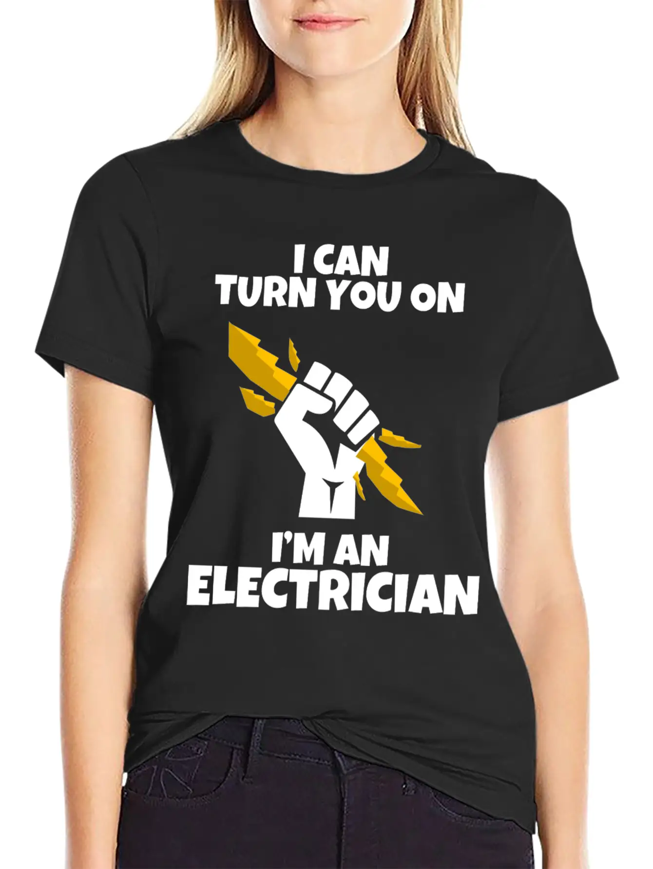I Am An Electrician I Love Gift Profession Basic Graphic T-Shirt – Daily Comfort In Soft Cotton