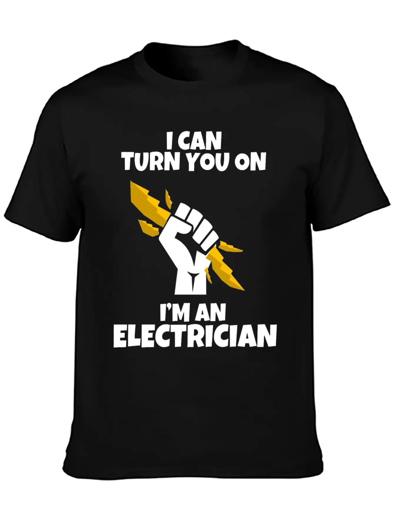 I Am An Electrician I Love Gift Profession Basic Graphic T-Shirt – Daily Comfort In Soft Cotton