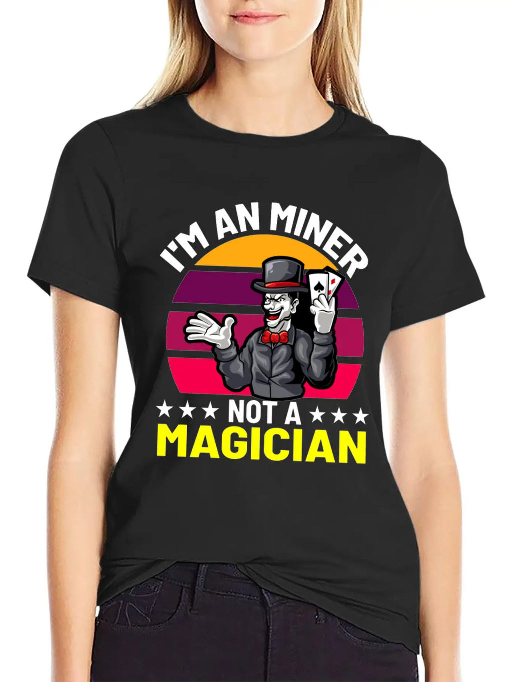 I Am An Miner Not A Magician Essential Cotton Tee For Daily Outfits – Unisex Style