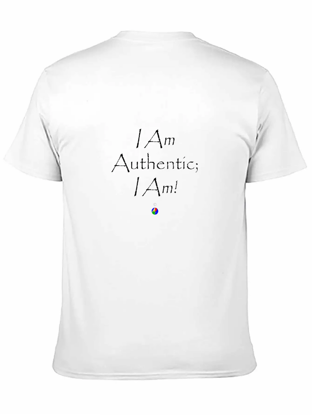 I_Am_Authentic_dark Stylish Everyday T-Shirt – Unisex Basic Cotton Tee