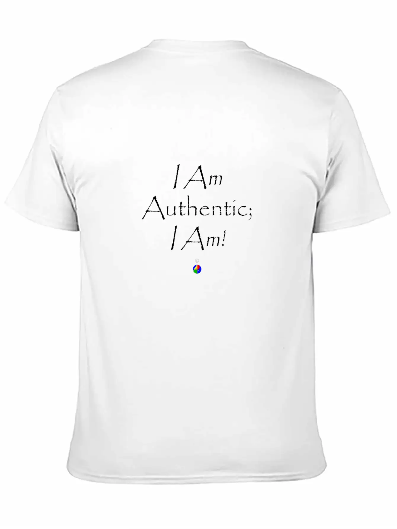 I_Am_Authentic_dark Stylish Everyday T-Shirt – Unisex Basic Cotton Tee