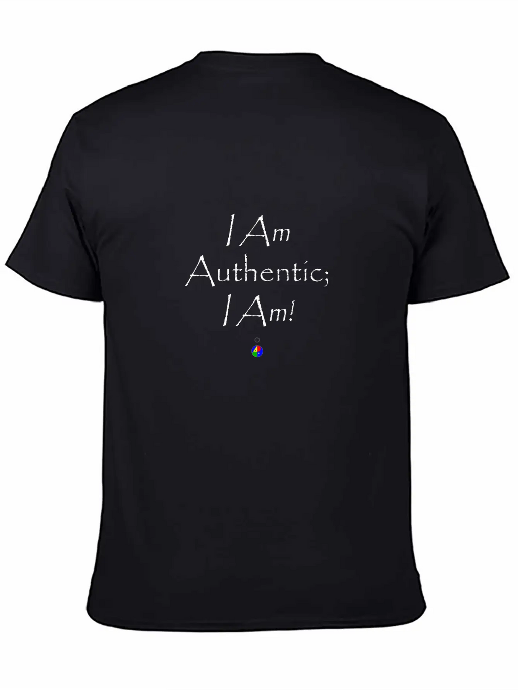 I_Am_Authentic_dark Stylish Everyday T-Shirt – Unisex Basic Cotton Tee