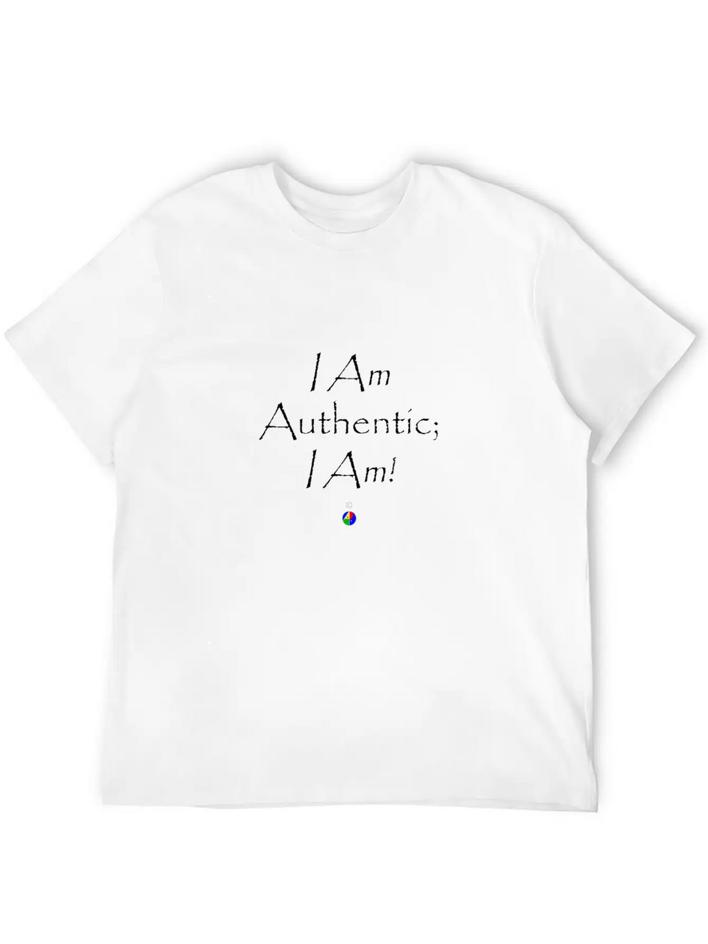 I_Am_Authentic_dark Stylish Everyday T-Shirt – Unisex Basic Cotton Tee