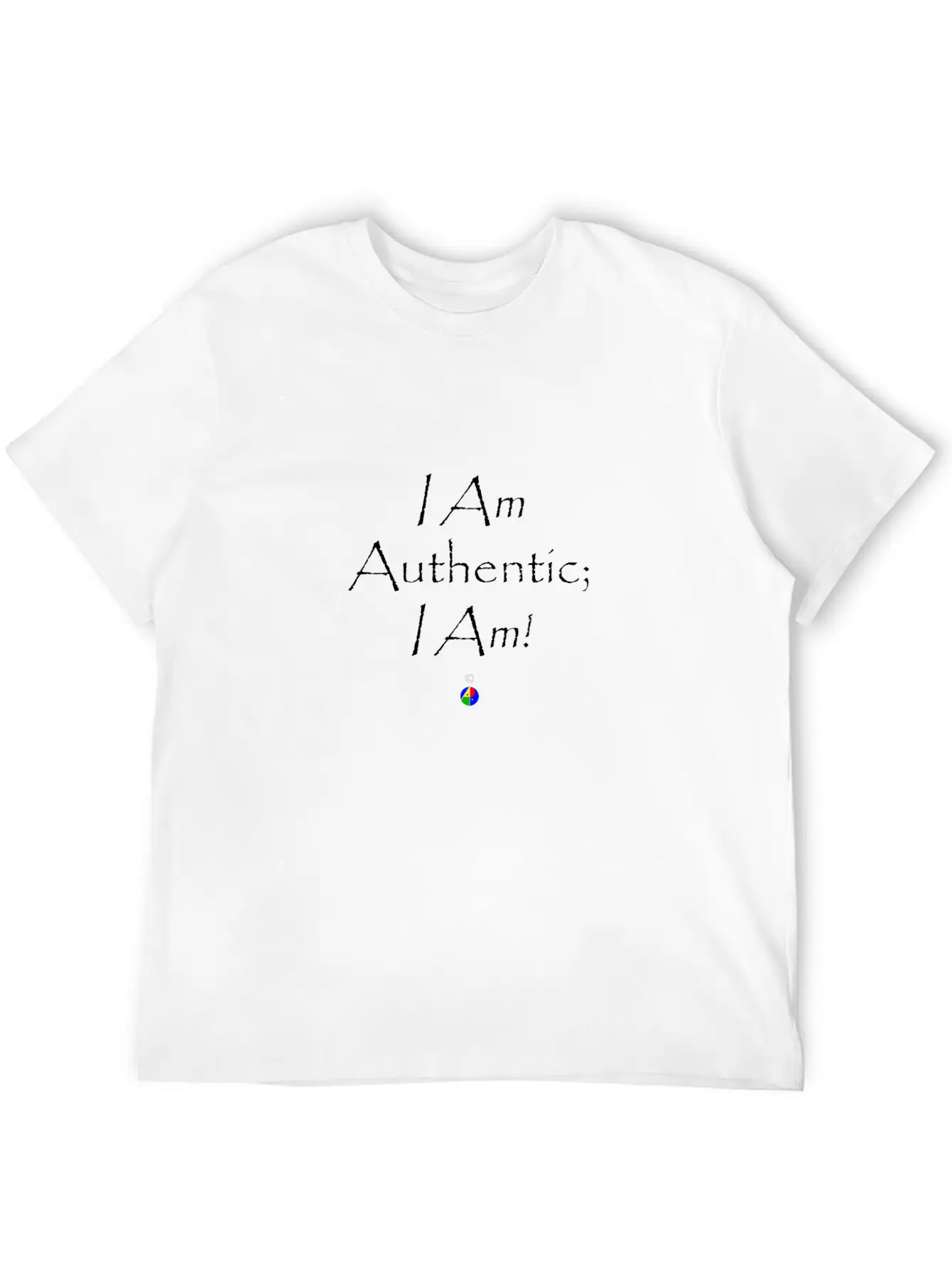 I_Am_Authentic_dark Stylish Everyday T-Shirt – Unisex Basic Cotton Tee