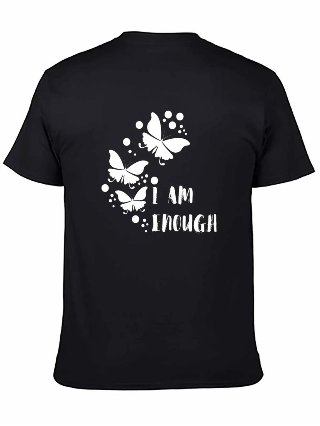 I Am Enough Unisex Casual T-Shirt – Clean Design For Daily Comfort