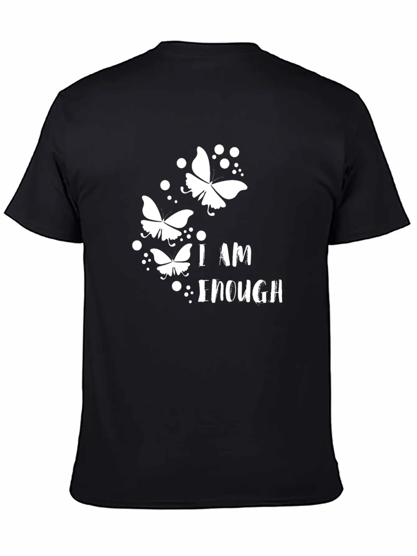 I Am Enough Unisex Casual T-Shirt – Clean Design For Daily Comfort