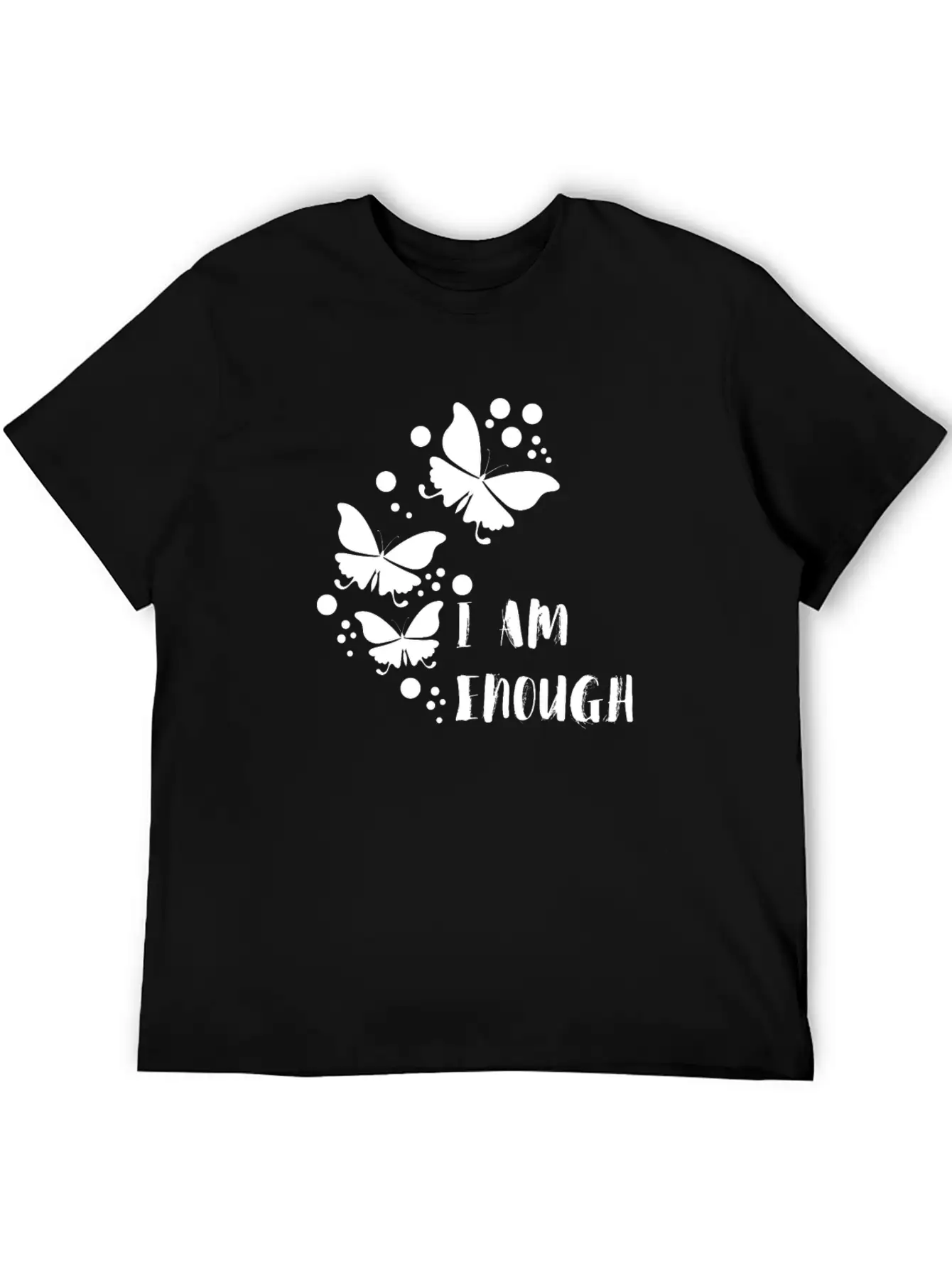 I Am Enough Unisex Casual T-Shirt – Clean Design For Daily Comfort