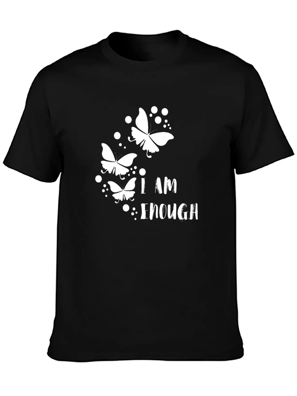 I Am Enough Unisex Casual T-Shirt – Clean Design For Daily Comfort
