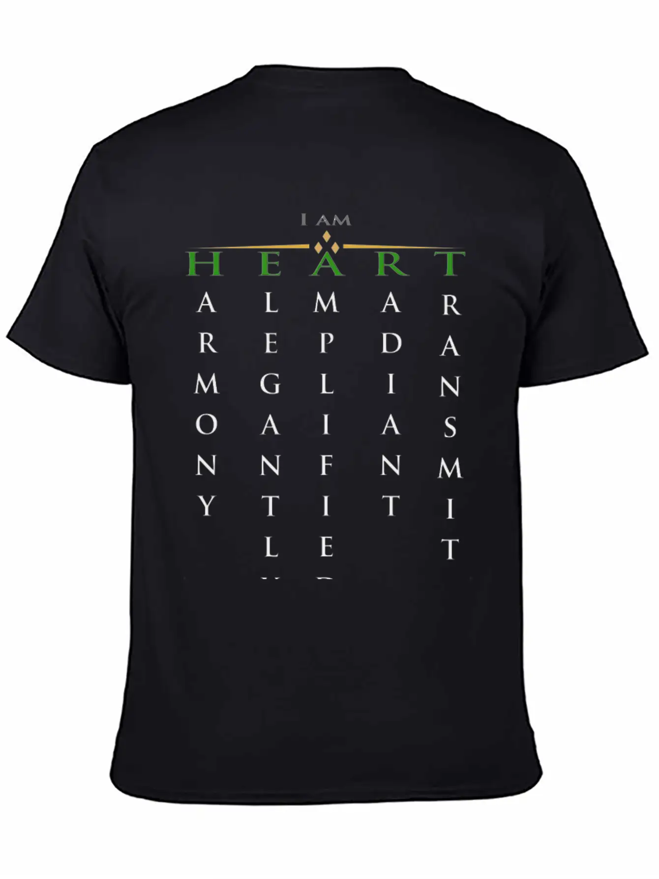 I Am Heart Timeless Short Sleeve Tee – Comfy And Minimalist Design