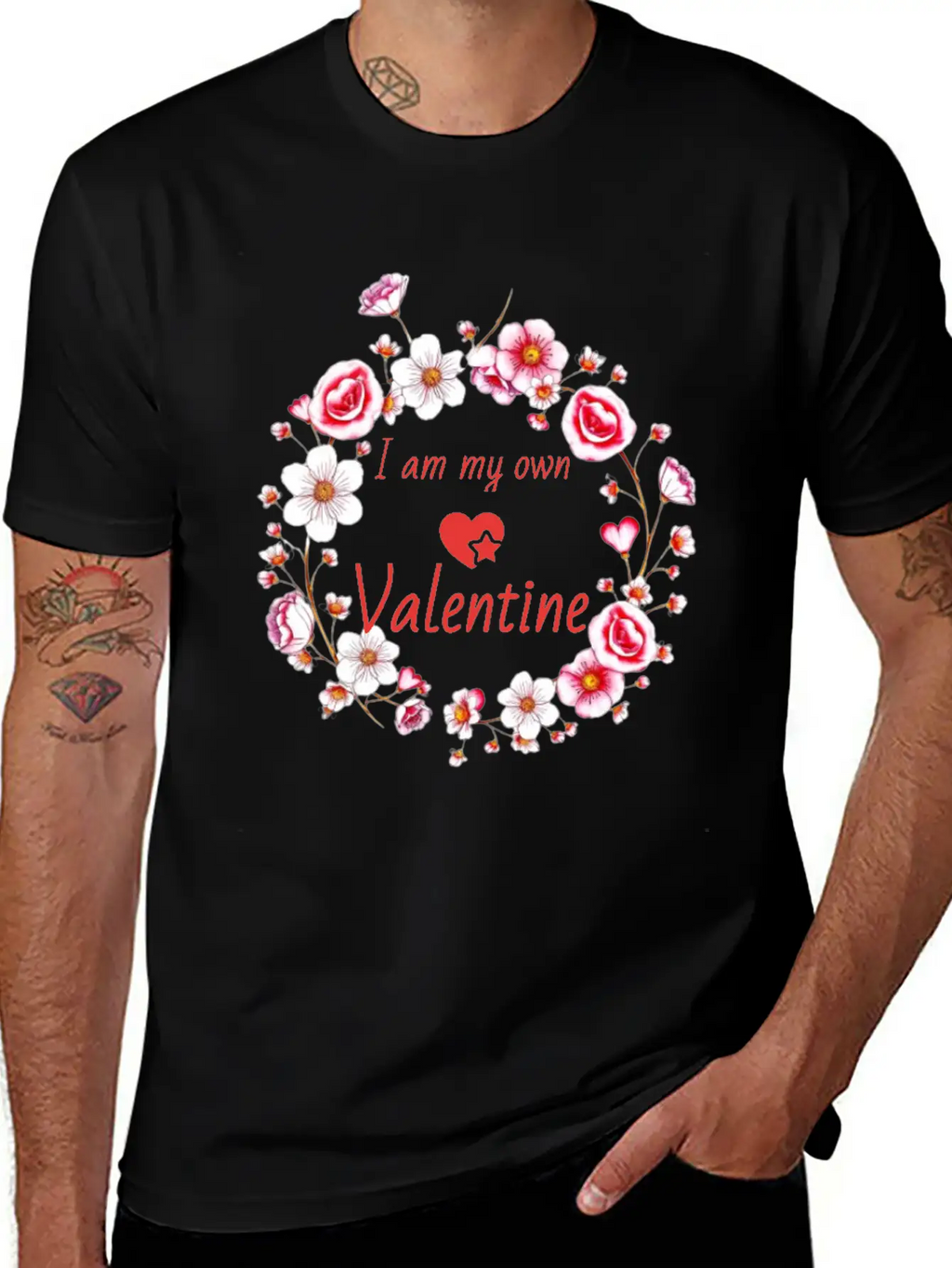 I Am My Own Valentine Breathable Soft Cotton T-Shirt – Timeless Casual Look