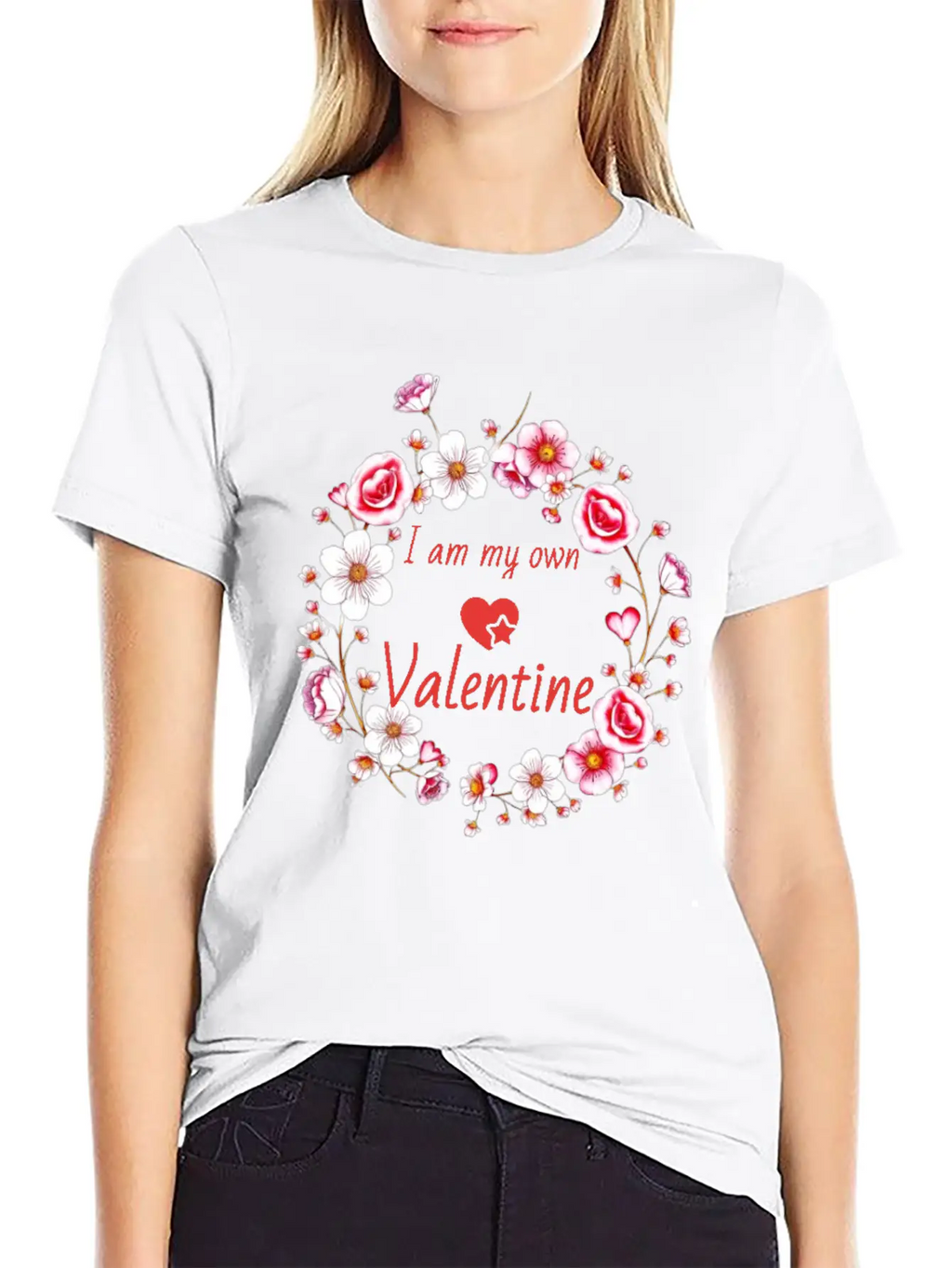 I Am My Own Valentine Breathable Soft Cotton T-Shirt – Timeless Casual Look