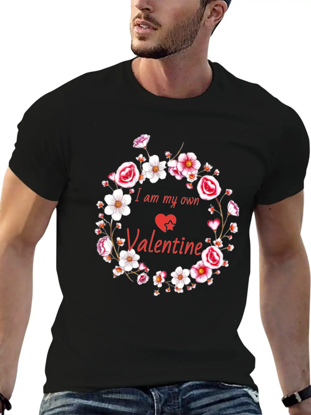 I Am My Own Valentine Breathable Soft Cotton T-Shirt – Timeless Casual Look