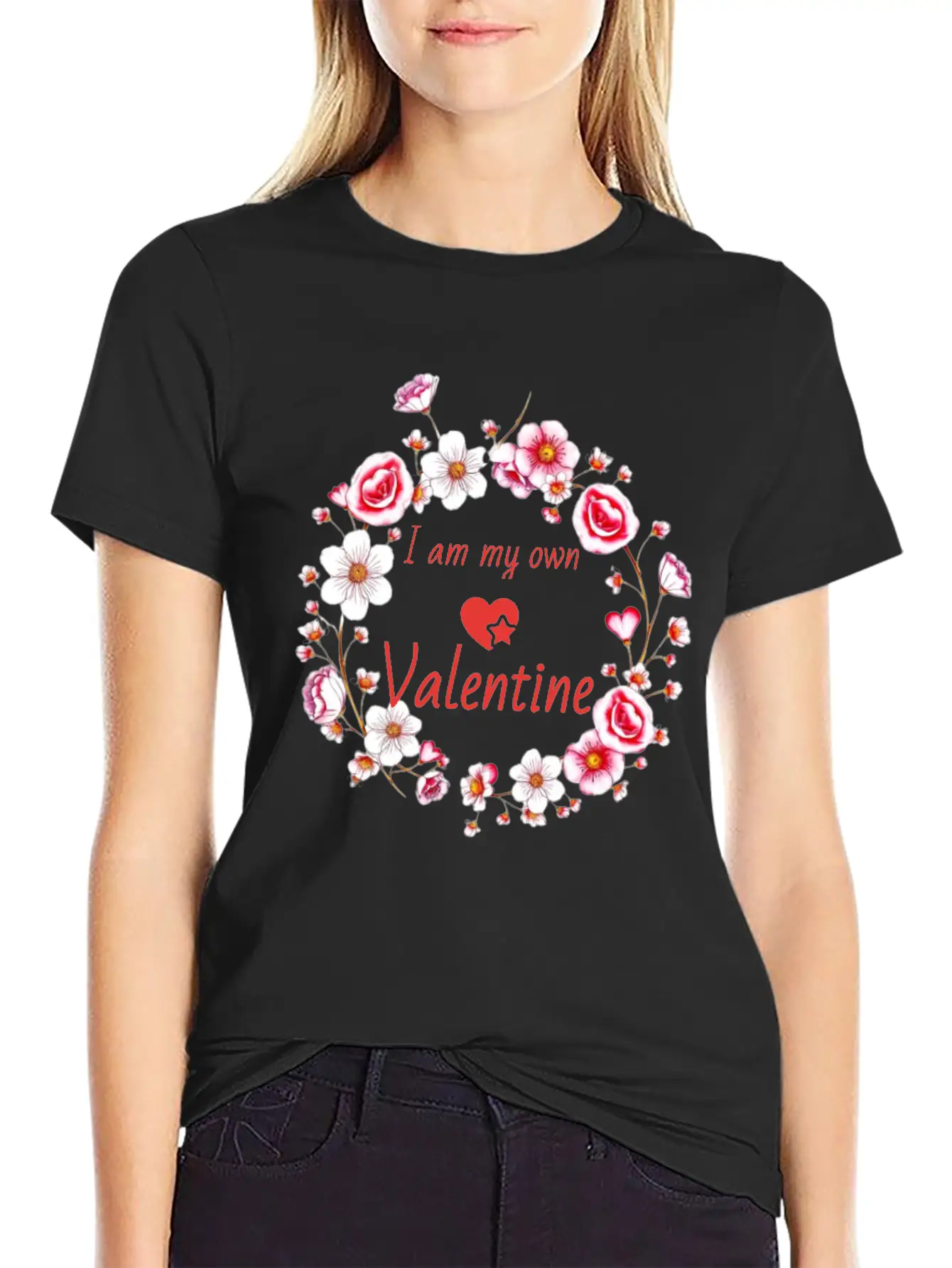 I Am My Own Valentine Breathable Soft Cotton T-Shirt – Timeless Casual Look