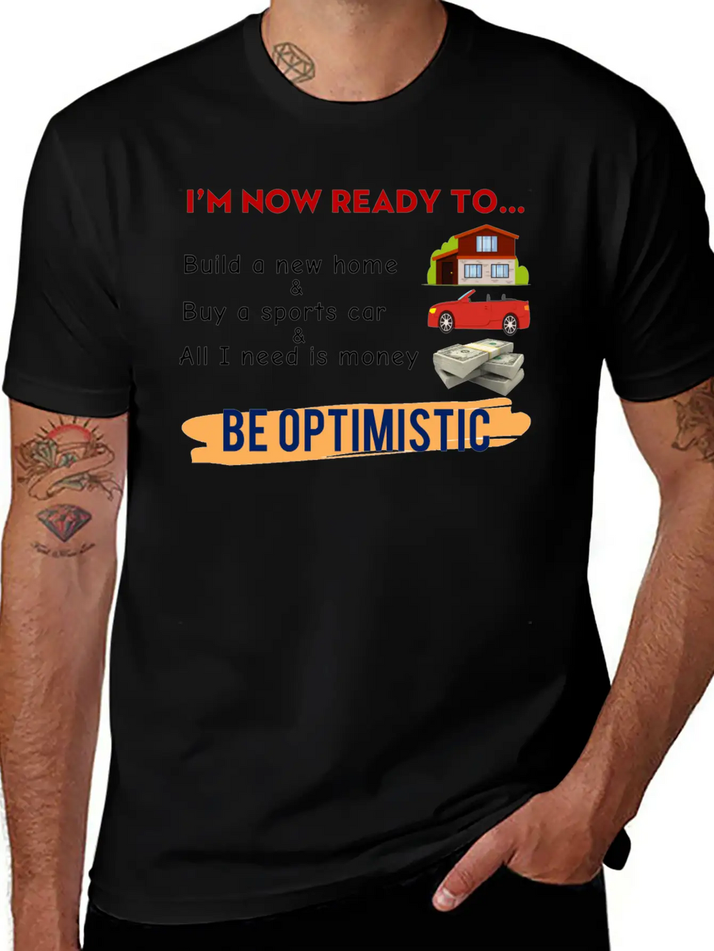 I Am Now Ready For The Life Meme Funny Happy Unisex Casual T-Shirt – Clean Design For Daily Comfort