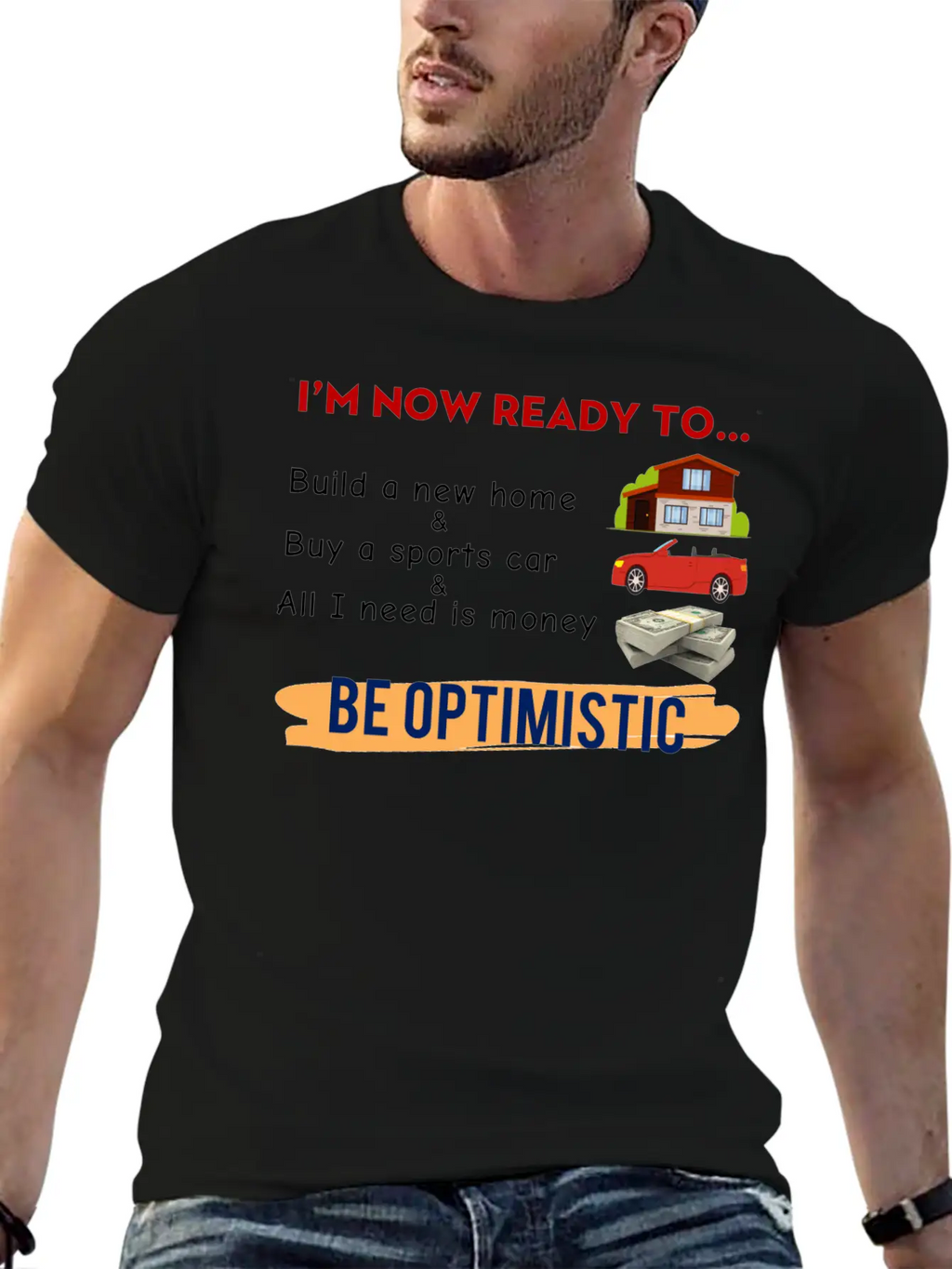 I Am Now Ready For The Life Meme Funny Happy Unisex Casual T-Shirt – Clean Design For Daily Comfort