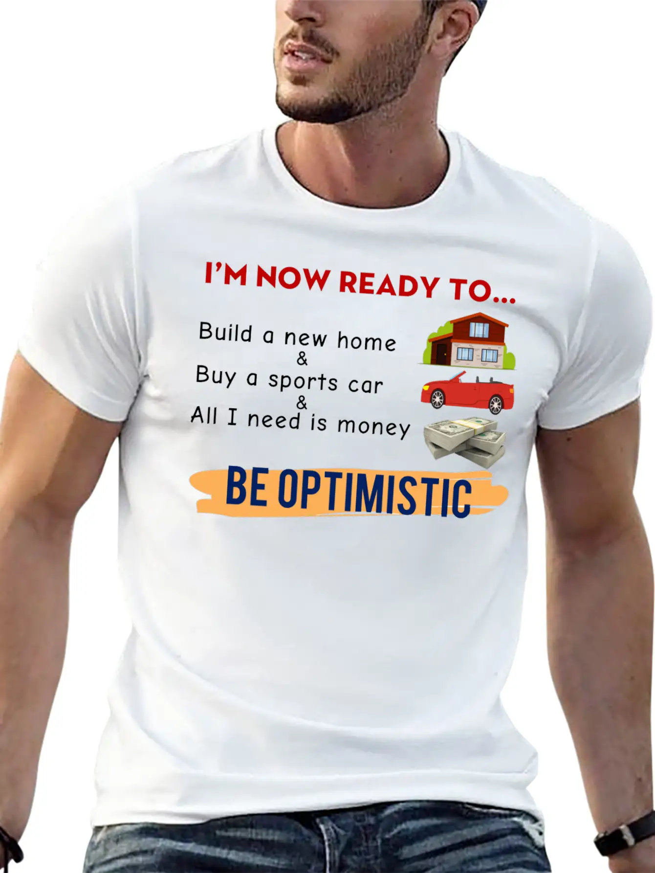 I Am Now Ready For The Life Meme Funny Happy Unisex Casual T-Shirt – Clean Design For Daily Comfort