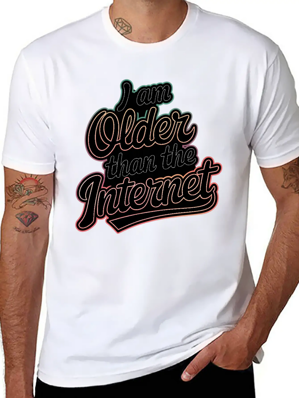 I Am Older Than The Internet 12 Unisex Casual T-Shirt – Clean Design For Daily Comfort