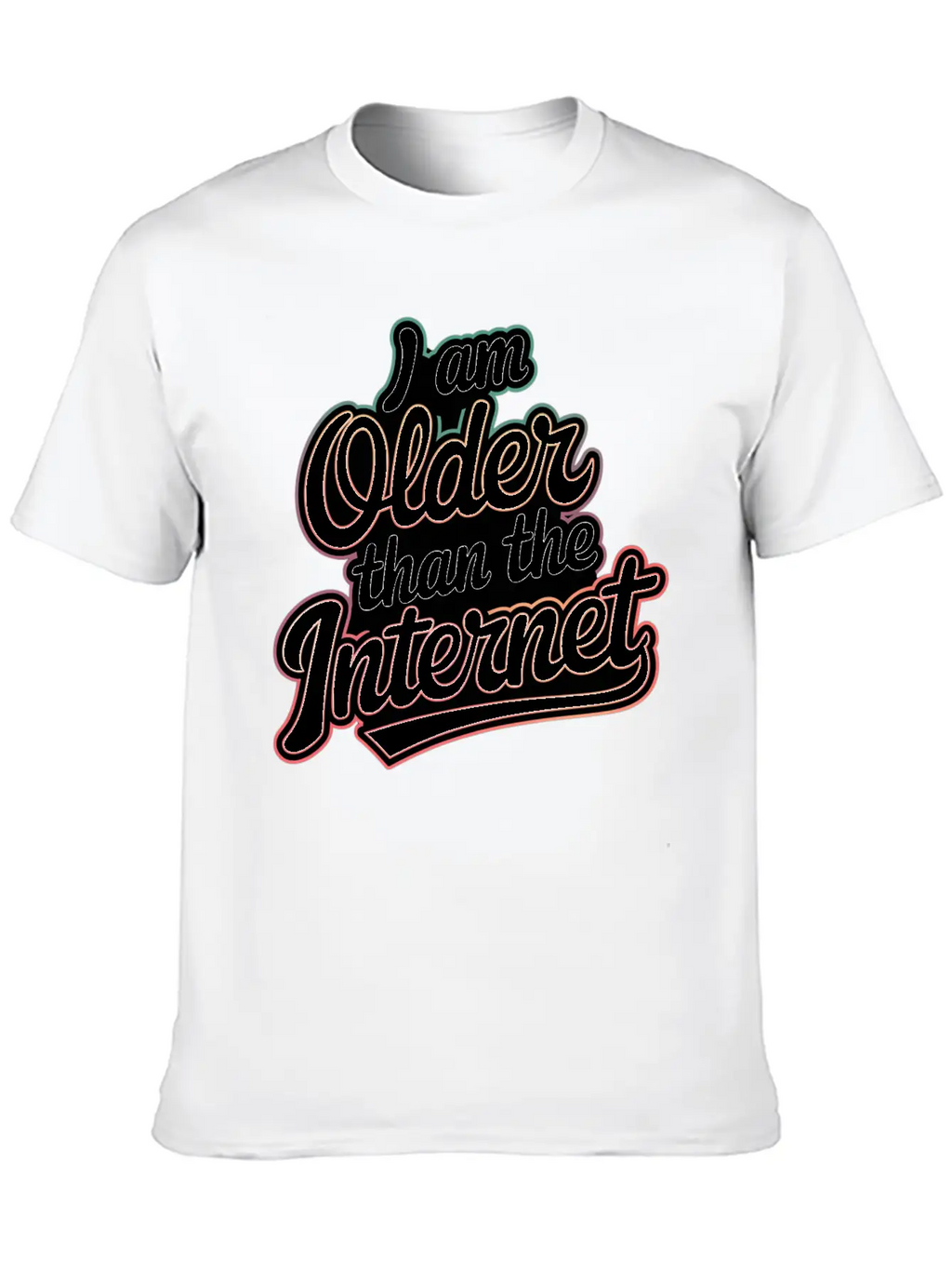 I Am Older Than The Internet 12 Unisex Casual T-Shirt – Clean Design For Daily Comfort