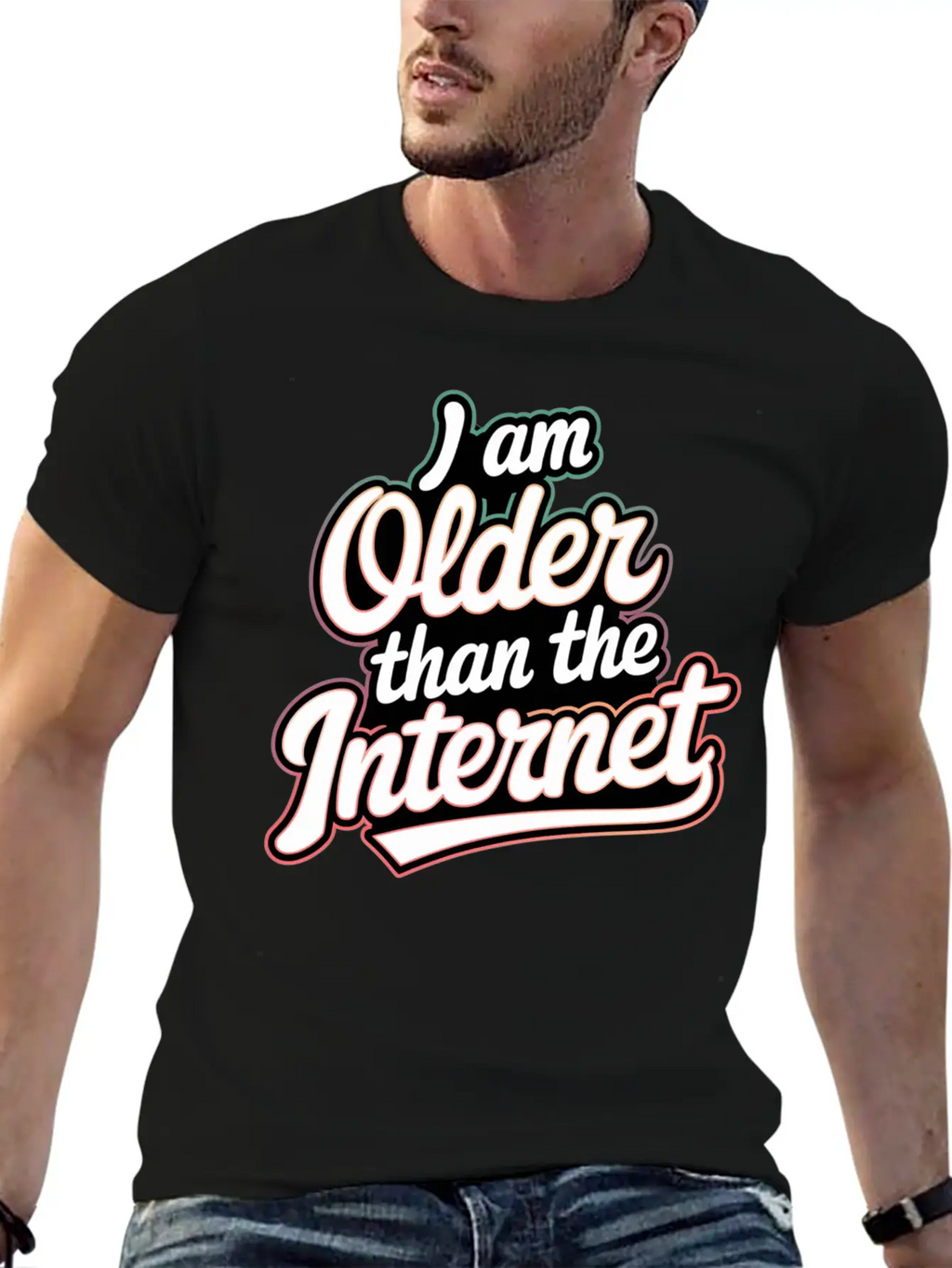 I Am Older Than The Internet 12 Unisex Casual T-Shirt – Clean Design For Daily Comfort