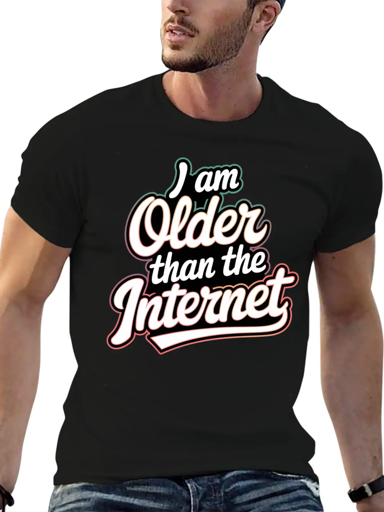 I Am Older Than The Internet 12 Unisex Casual T-Shirt – Clean Design For Daily Comfort