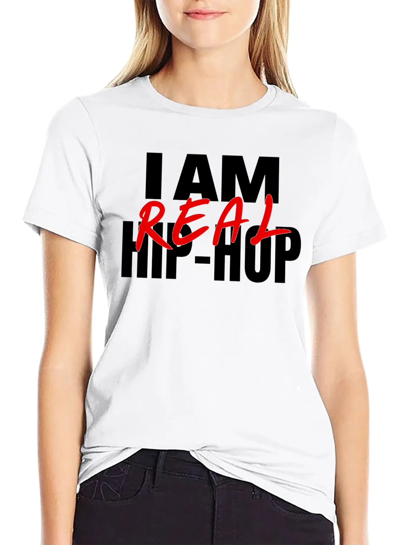 I Am Real Hip-Hop Timeless Short Sleeve Tee – Comfy And Minimalist Design