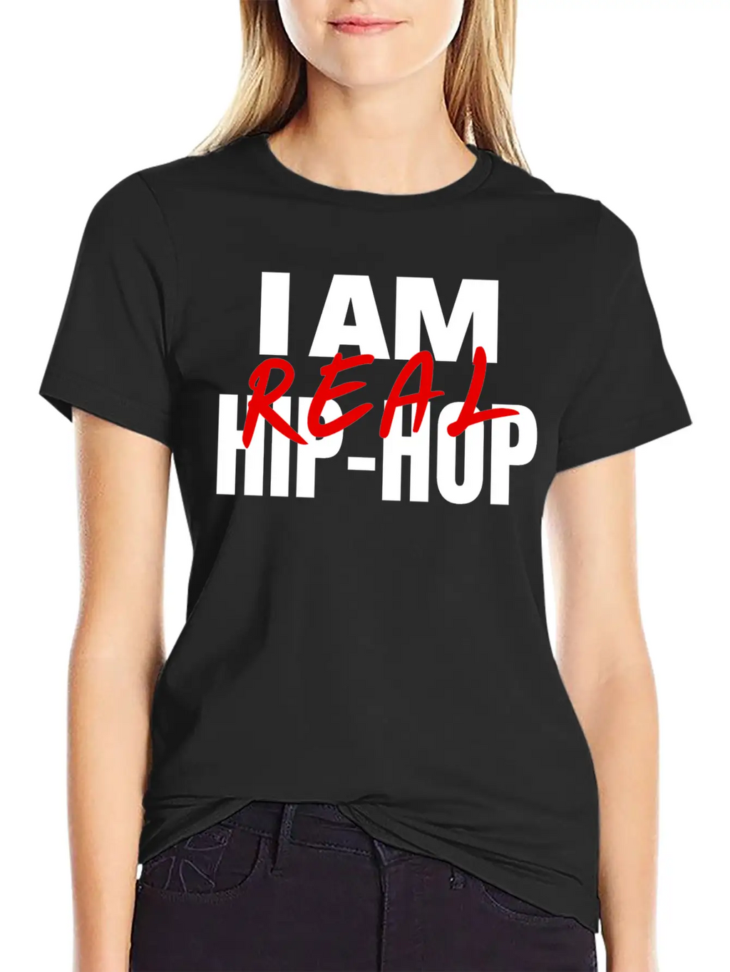 I Am Real Hip-Hop Timeless Short Sleeve Tee – Comfy And Minimalist Design