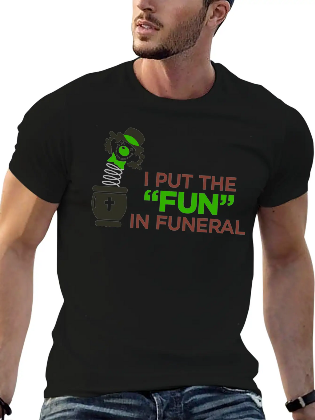 I Am The Entertainer At Funeral Basic Graphic T-Shirt – Daily Comfort In Soft Cotton