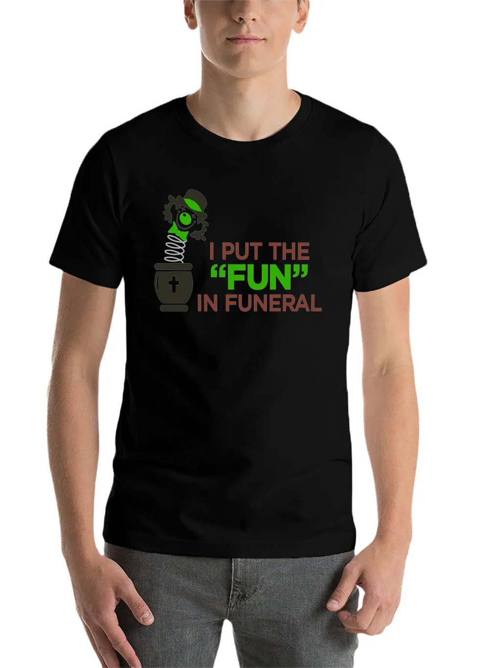 I Am The Entertainer At Funeral Basic Graphic T-Shirt – Daily Comfort In Soft Cotton