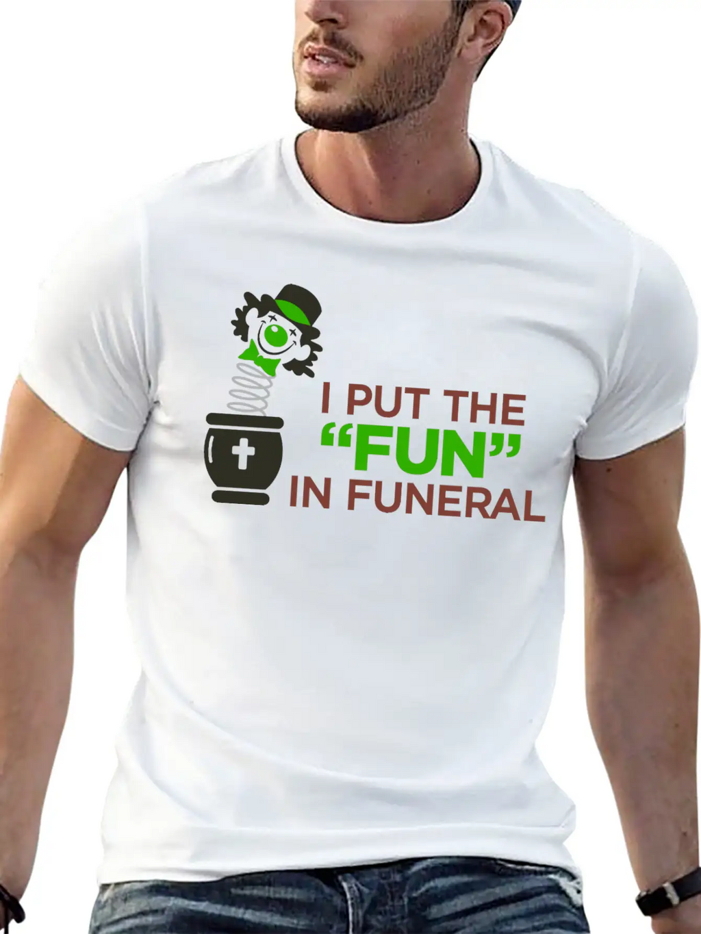 I Am The Entertainer At Funeral Basic Graphic T-Shirt – Daily Comfort In Soft Cotton