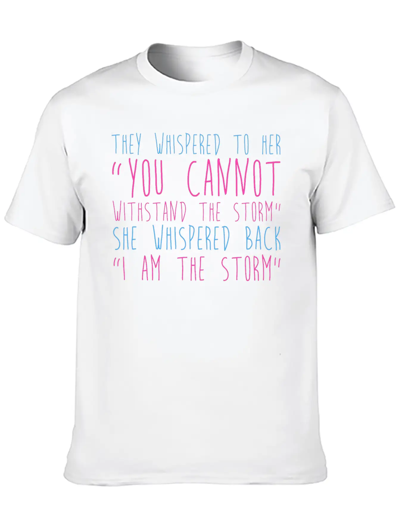I Am The Storm Relaxed Everyday Tee – Lightweight And Durable Cotton