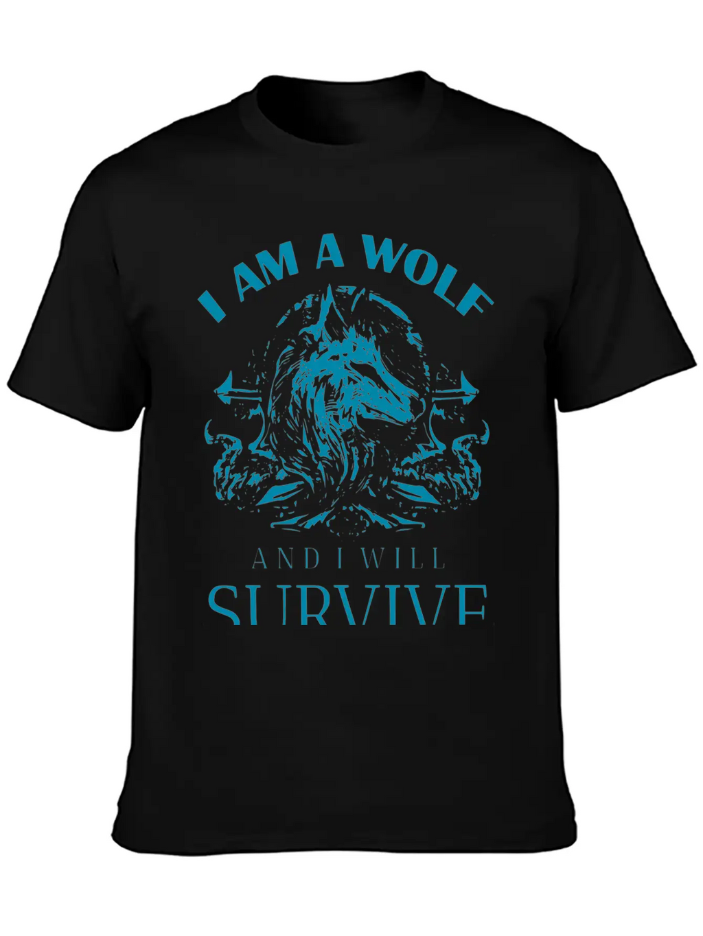 I Am Wolf I Will Survive 9 Classic Cotton Tee – Unisex Comfort For Any Season