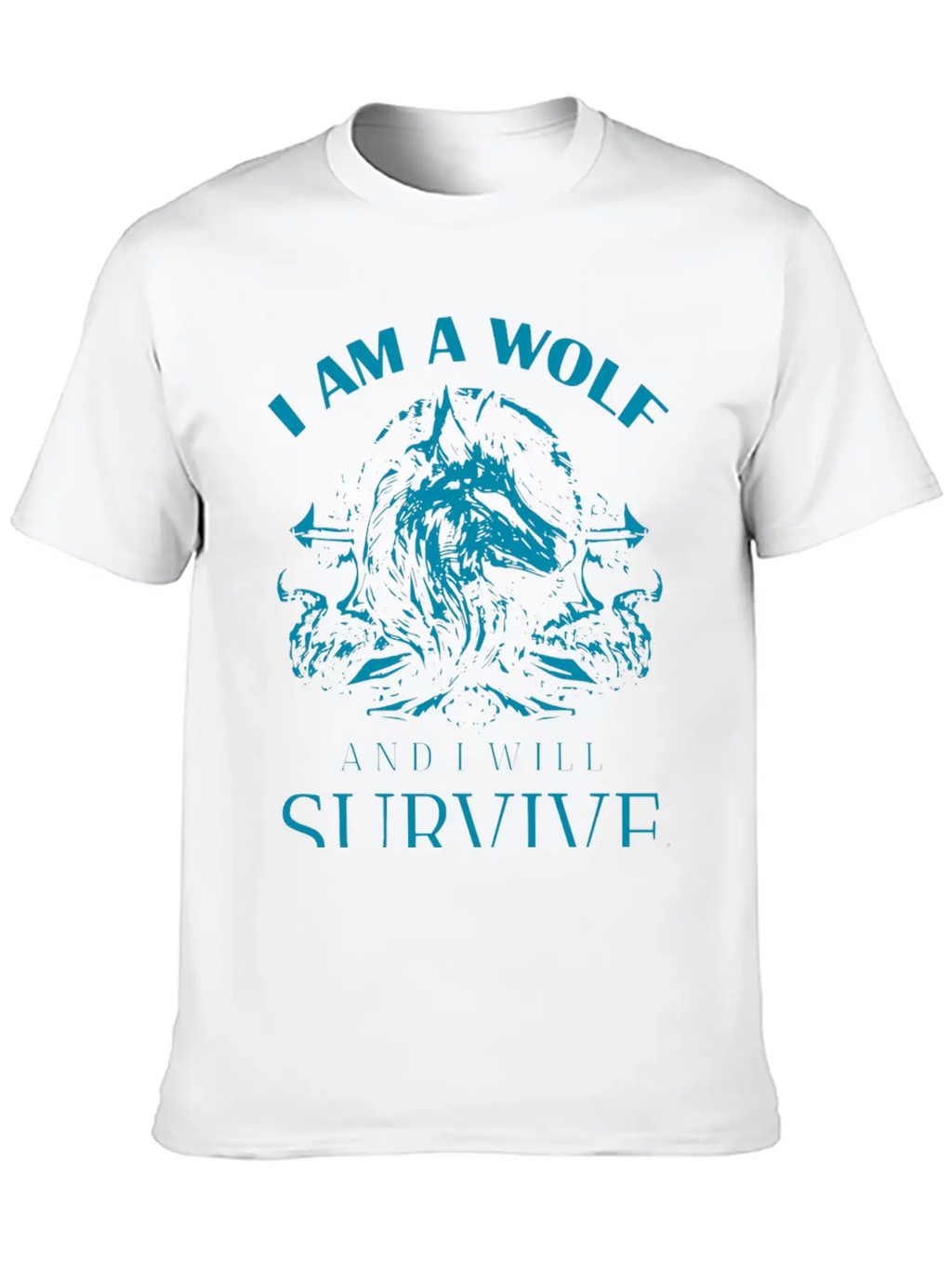 I Am Wolf I Will Survive 9 Classic Cotton Tee – Unisex Comfort For Any Season