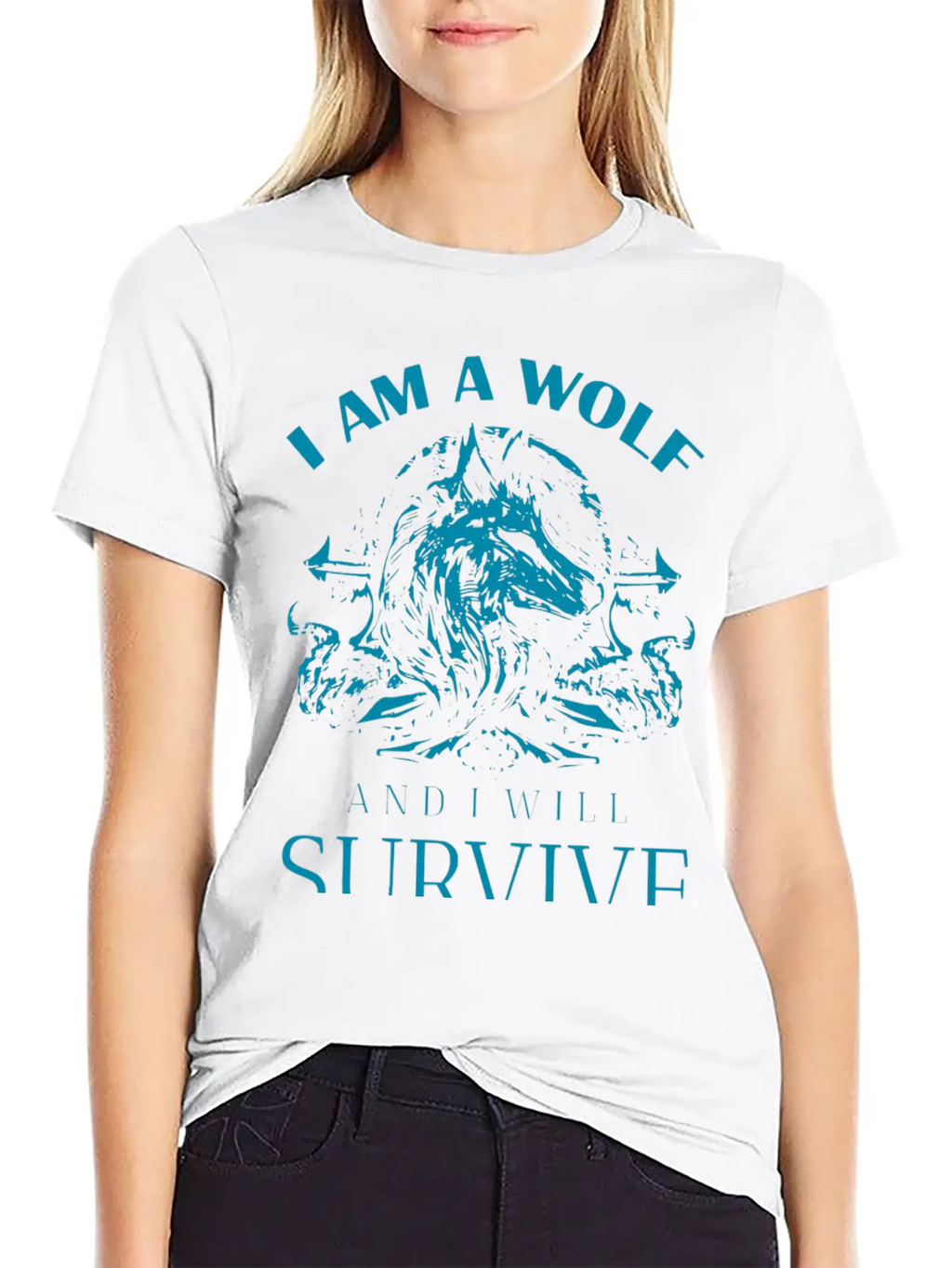 I Am Wolf I Will Survive 9 Classic Cotton Tee – Unisex Comfort For Any Season