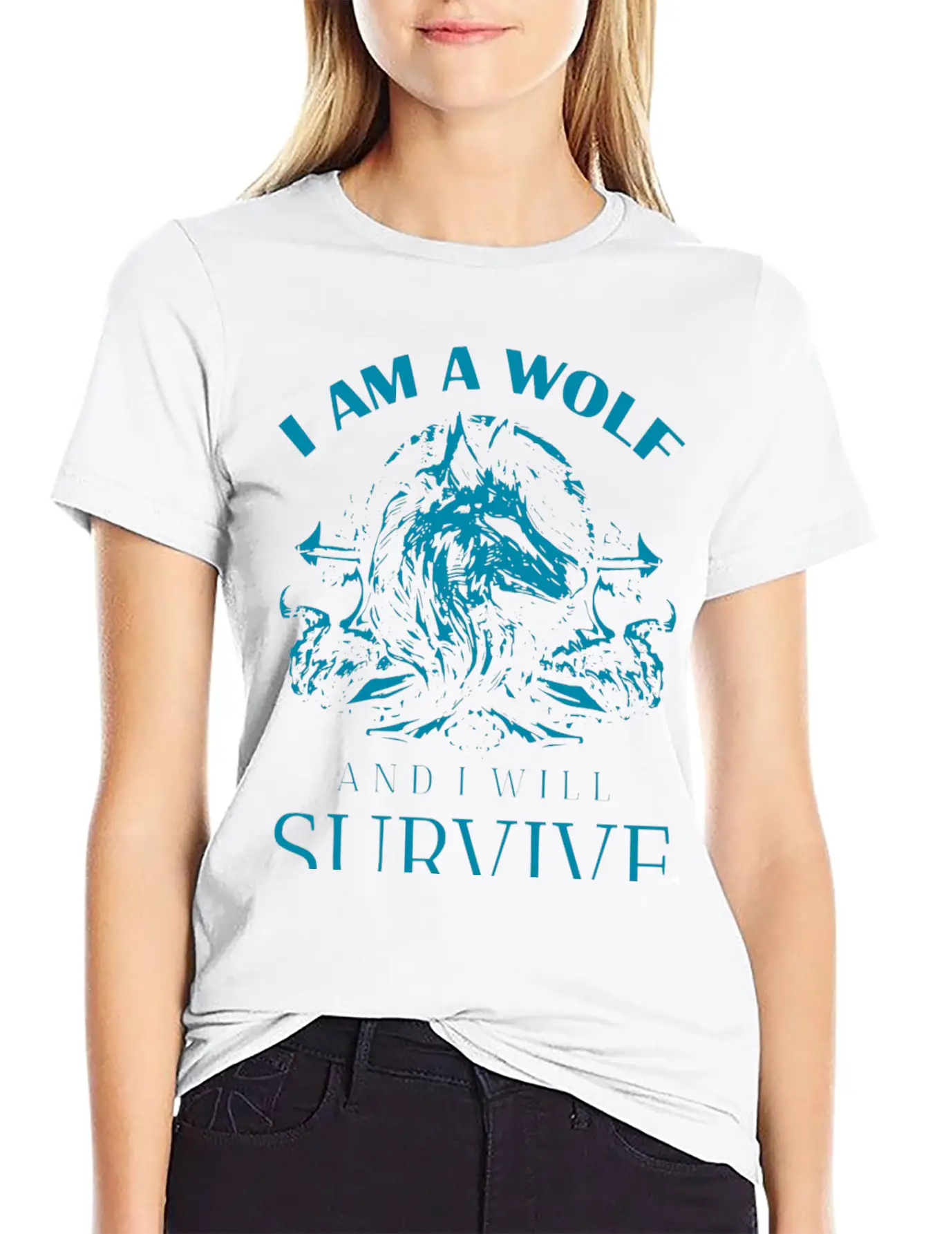 I Am Wolf I Will Survive 9 Classic Cotton Tee – Unisex Comfort For Any Season