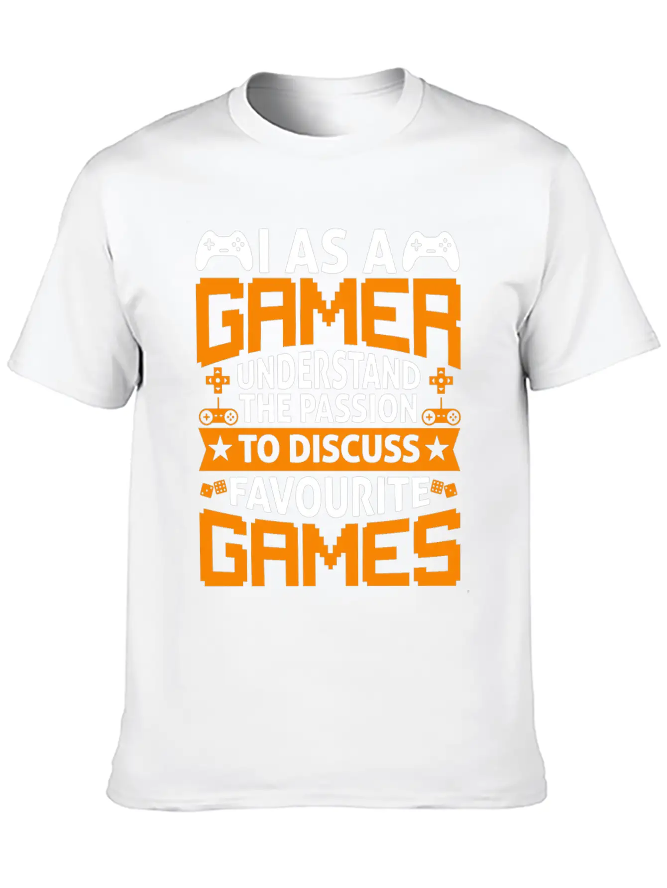 I As A Gamer Understand The Passion To Discuss.. Relaxed Everyday Tee – Lightweight And Durable Cotton