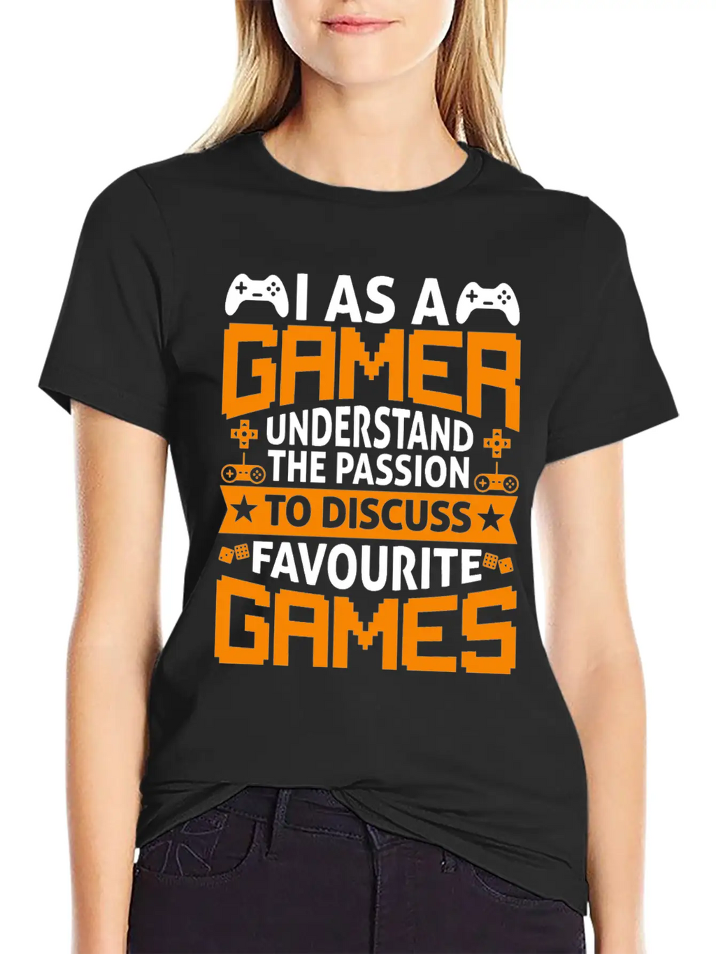 I As A Gamer Understand The Passion To Discuss.. Relaxed Everyday Tee – Lightweight And Durable Cotton