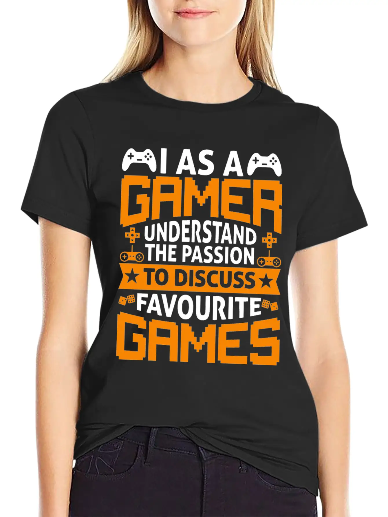 I As A Gamer Understand The Passion To Discuss.. Relaxed Everyday Tee – Lightweight And Durable Cotton