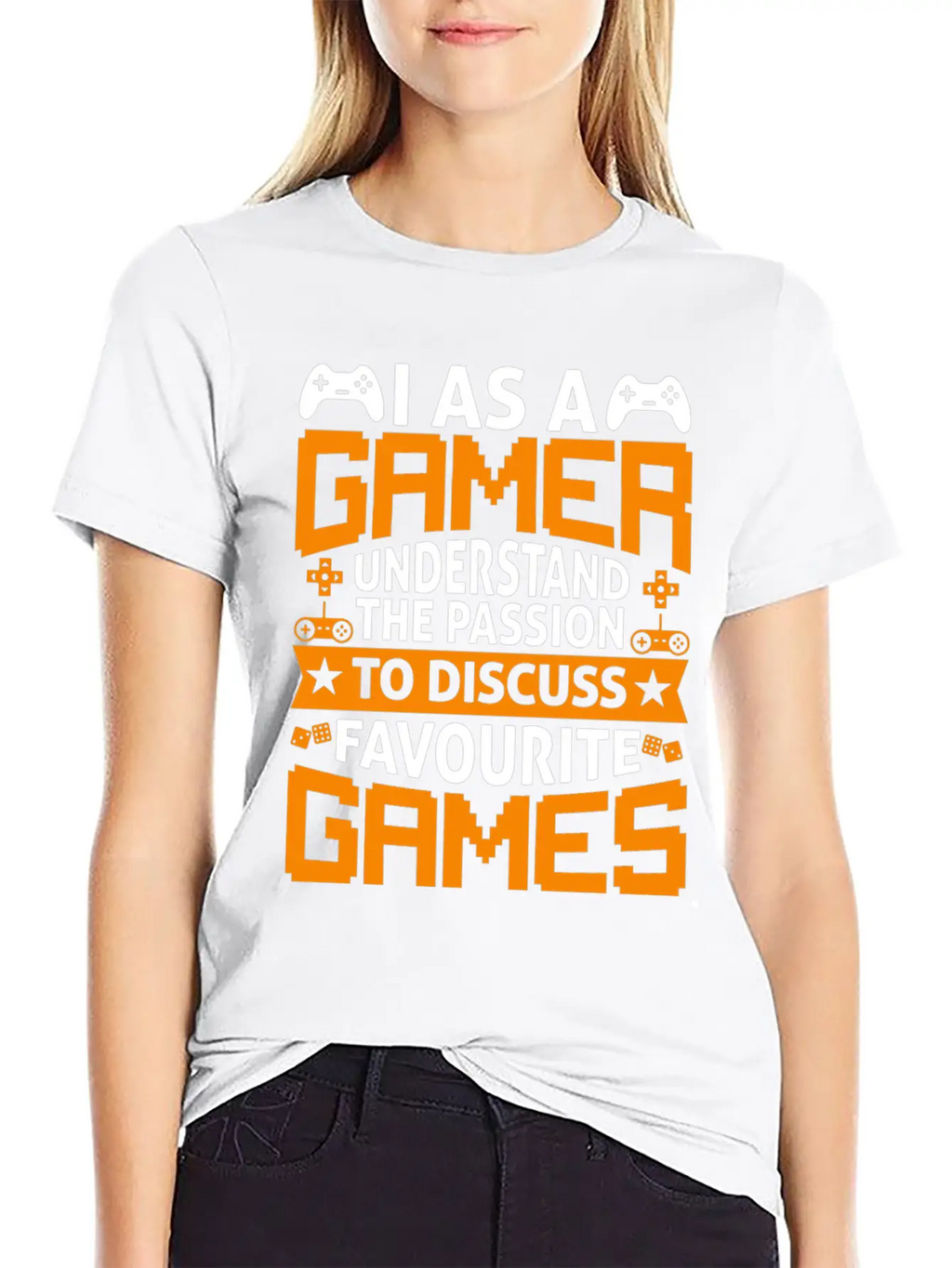 I As A Gamer Understand The Passion To Discuss.. Relaxed Everyday Tee – Lightweight And Durable Cotton