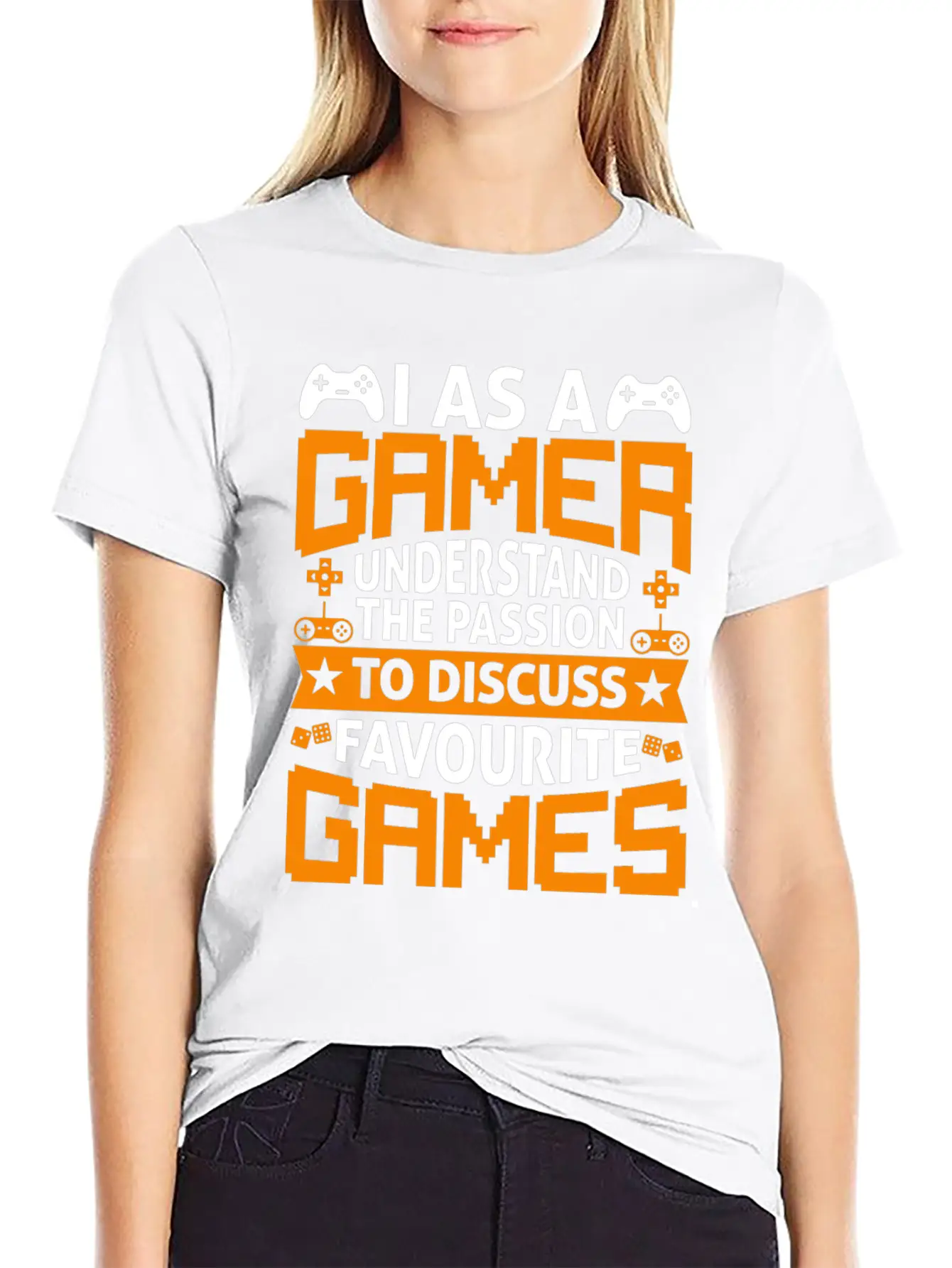 I As A Gamer Understand The Passion To Discuss.. Relaxed Everyday Tee – Lightweight And Durable Cotton