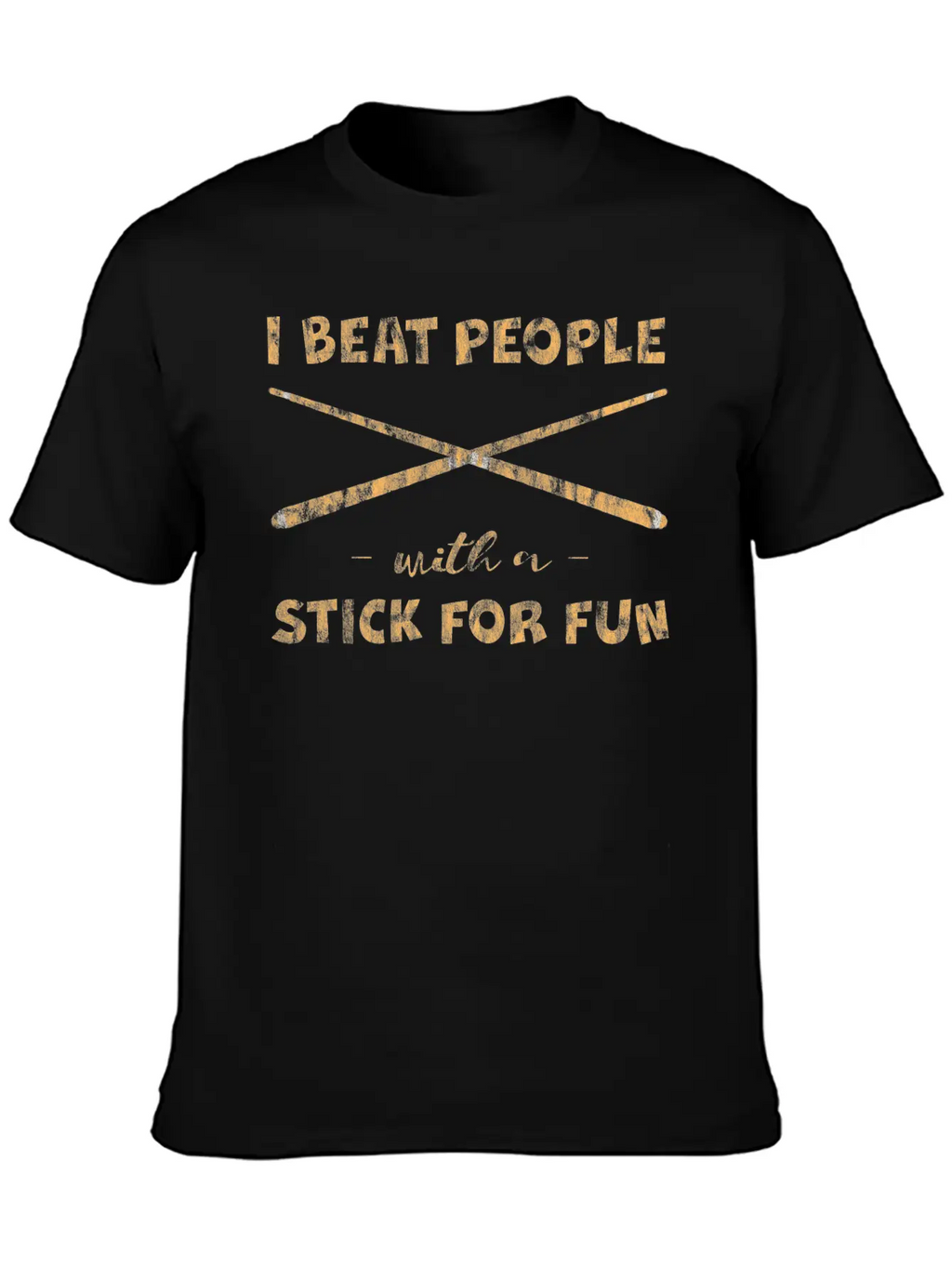 I Beat People With A Stick For Fun Basic Graphic T-Shirt – Daily Comfort In Soft Cotton